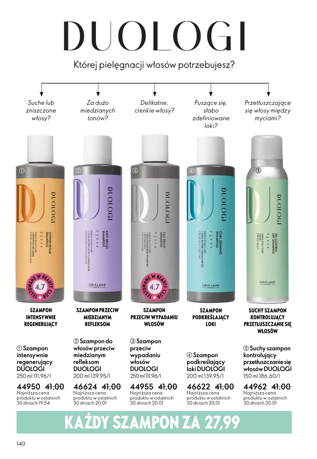 gazetka promocyjna ORIFLAME Ta sama miłość do rzęs - Strona 140