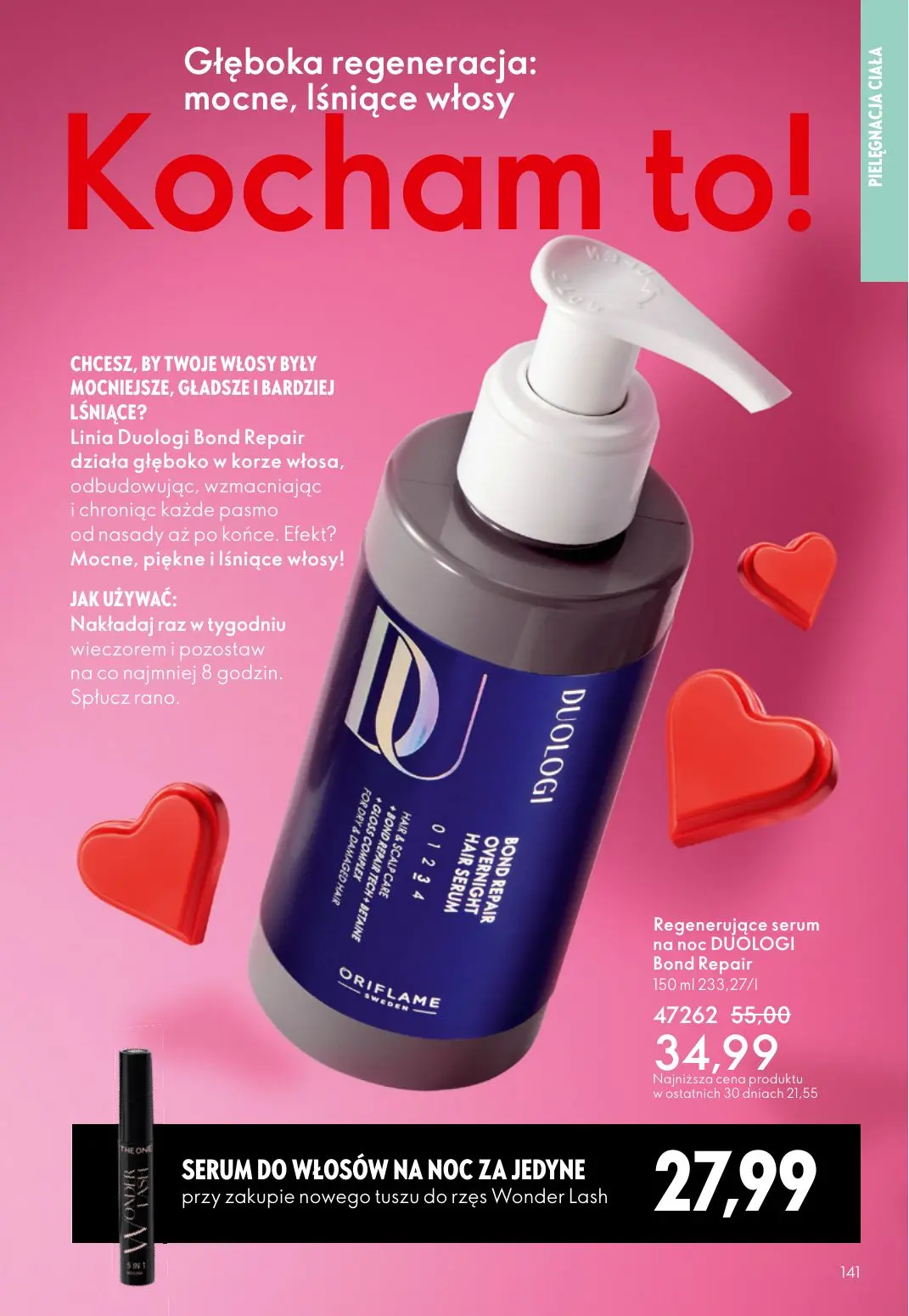 gazetka promocyjna ORIFLAME Ta sama miłość do rzęs - Strona 141