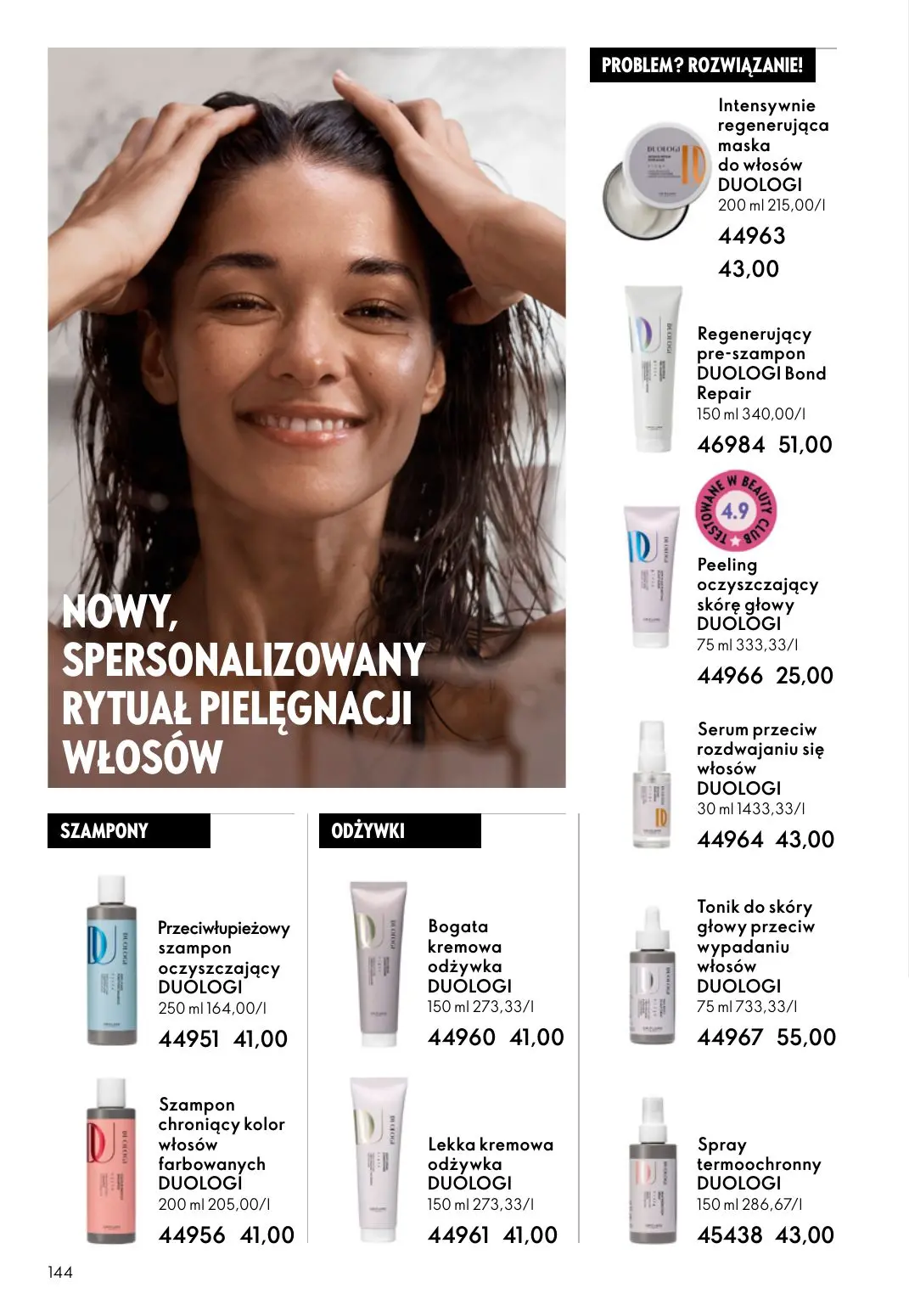 gazetka promocyjna ORIFLAME Ta sama miłość do rzęs - Strona 144