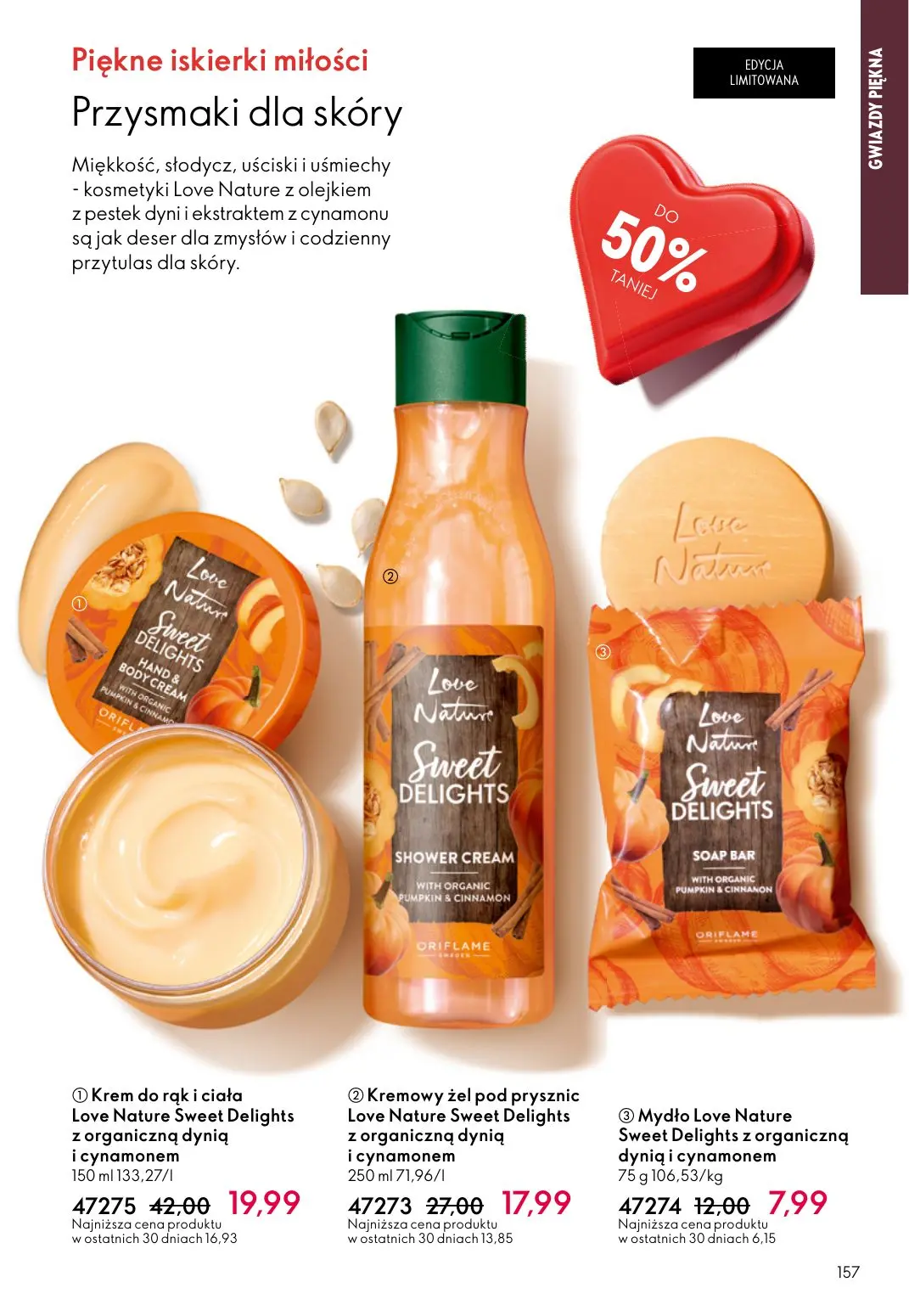 gazetka promocyjna ORIFLAME Ta sama miłość do rzęs - Strona 157