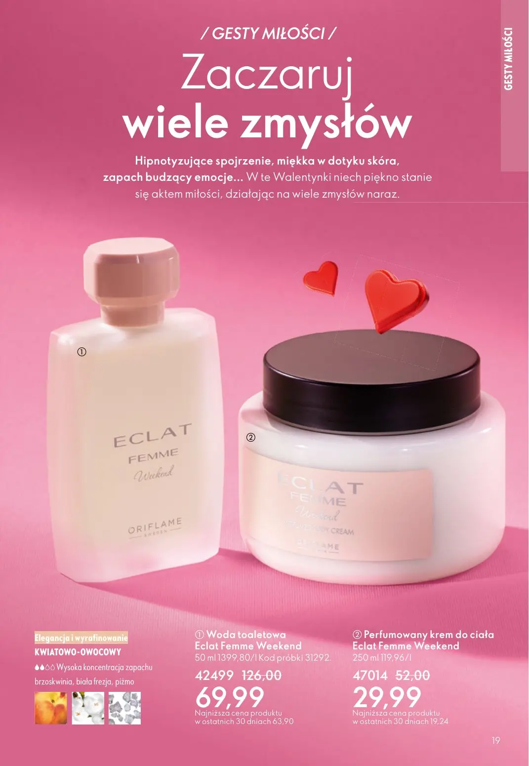 gazetka promocyjna ORIFLAME Ta sama miłość do rzęs - Strona 19