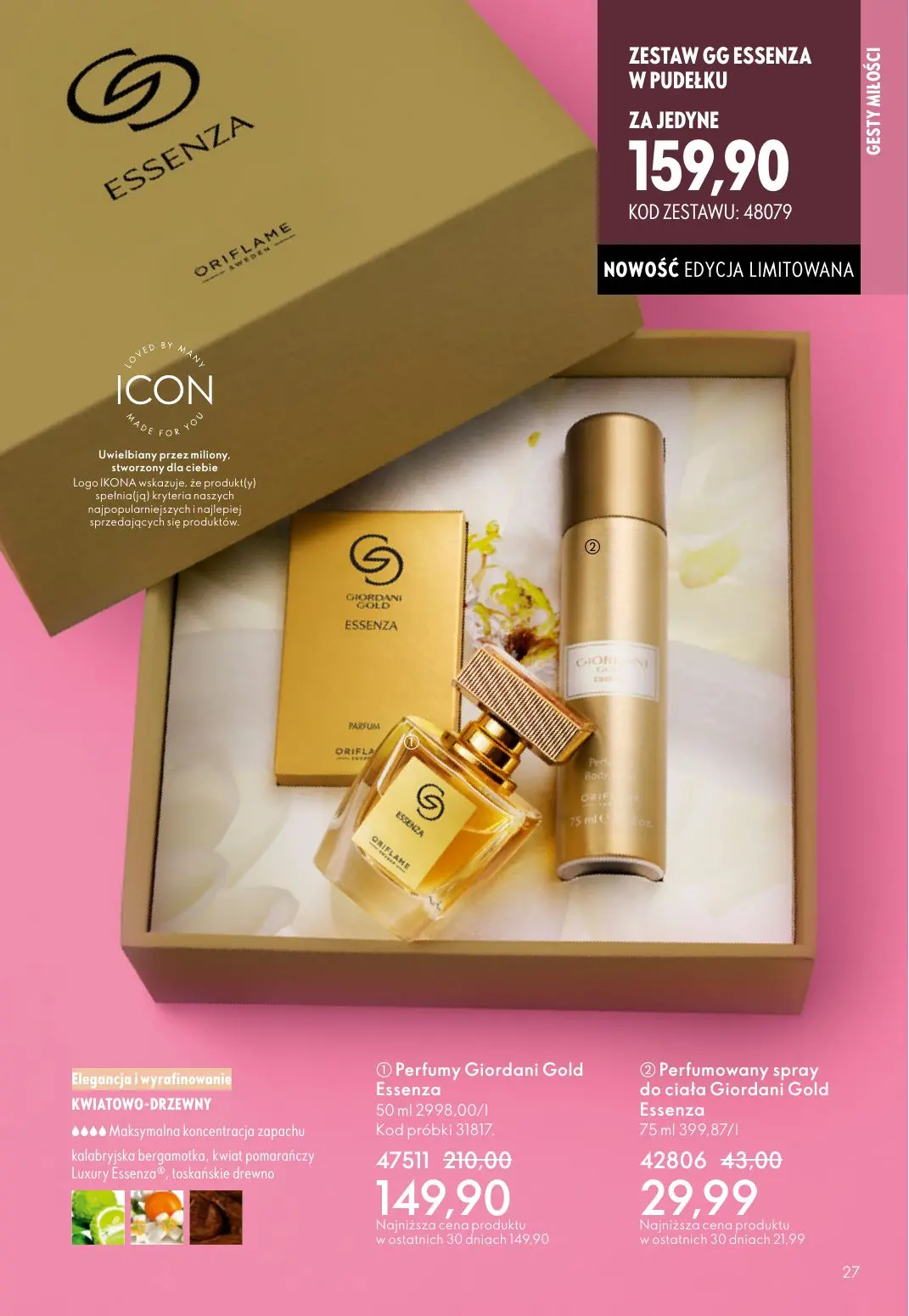 gazetka promocyjna ORIFLAME Ta sama miłość do rzęs - Strona 27