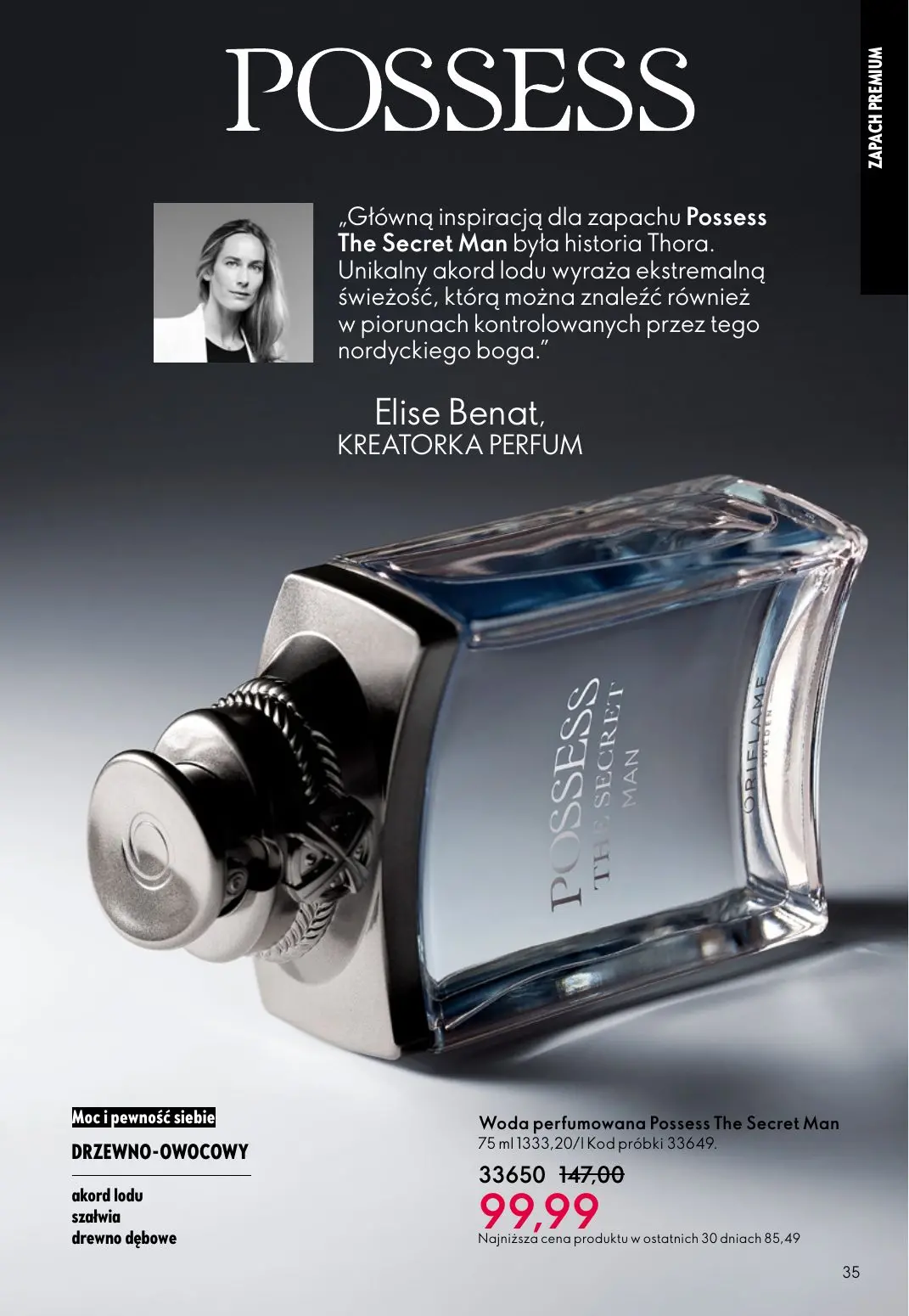 gazetka promocyjna ORIFLAME Ta sama miłość do rzęs - Strona 35