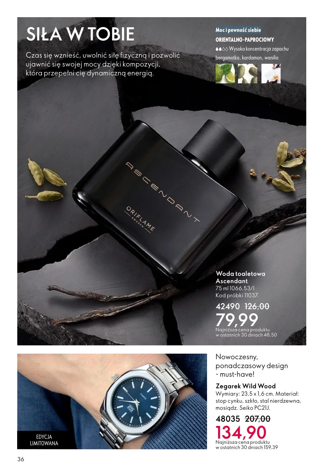 gazetka promocyjna ORIFLAME Ta sama miłość do rzęs - Strona 36