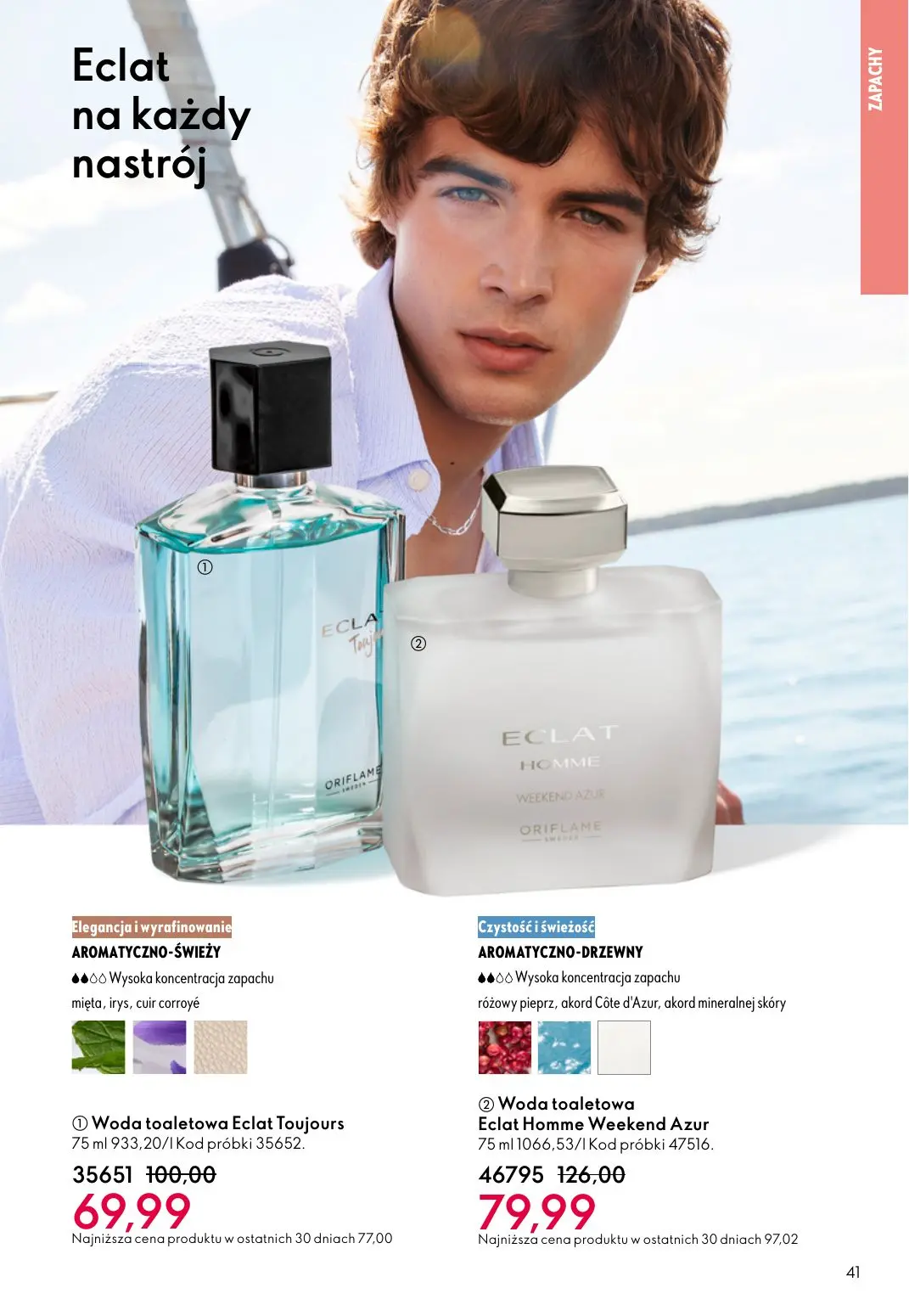 gazetka promocyjna ORIFLAME Ta sama miłość do rzęs - Strona 41