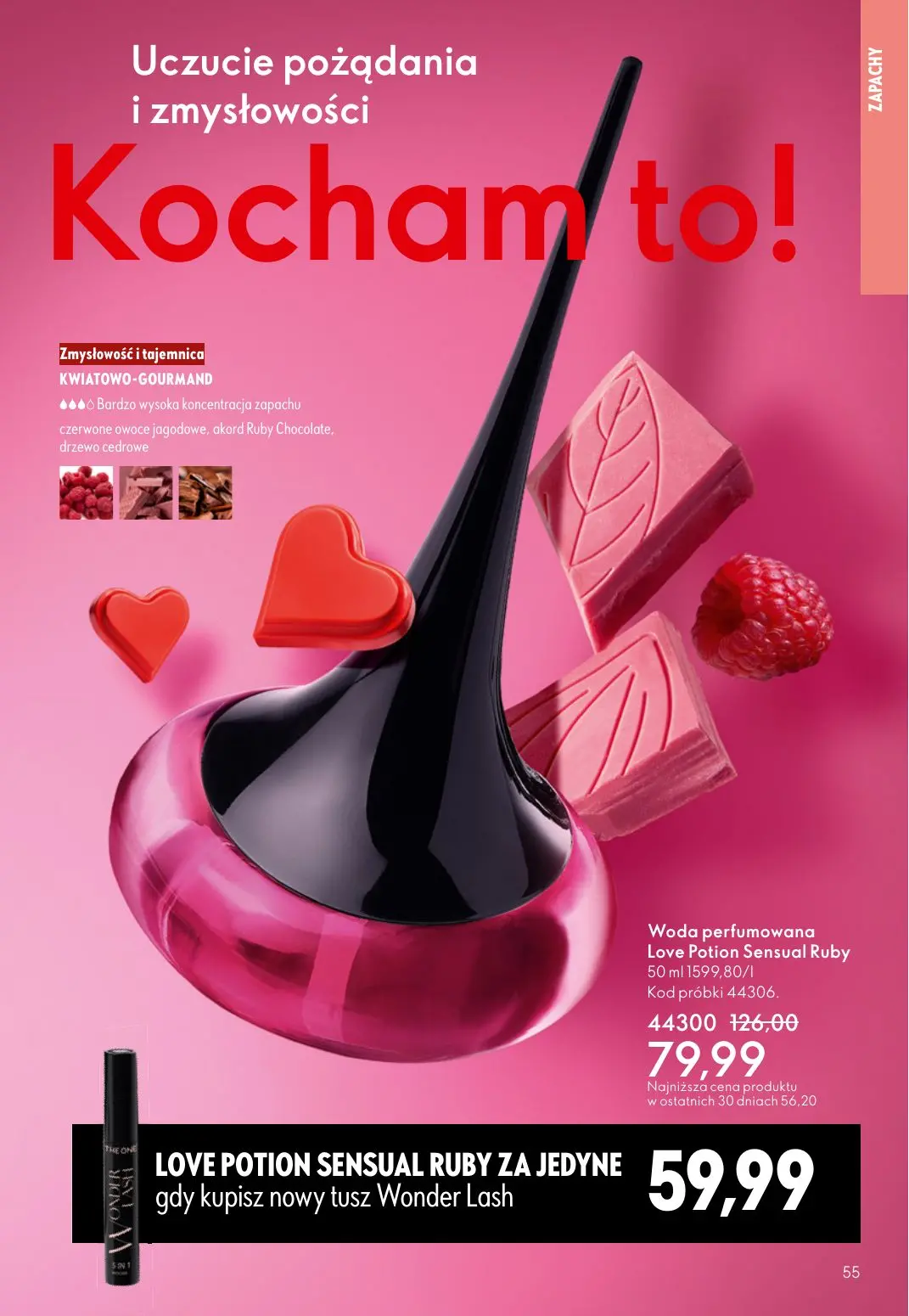 gazetka promocyjna ORIFLAME Ta sama miłość do rzęs - Strona 55