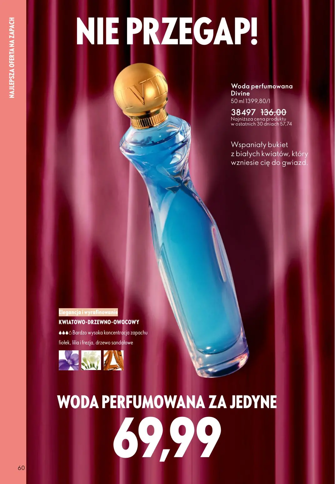 gazetka promocyjna ORIFLAME Ta sama miłość do rzęs - Strona 60