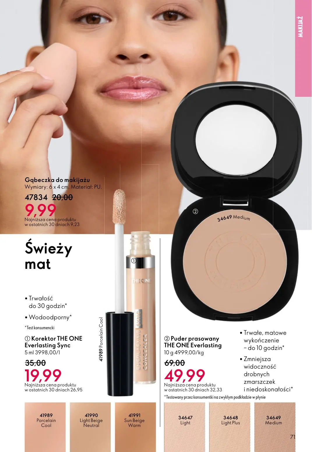 gazetka promocyjna ORIFLAME Ta sama miłość do rzęs - Strona 71