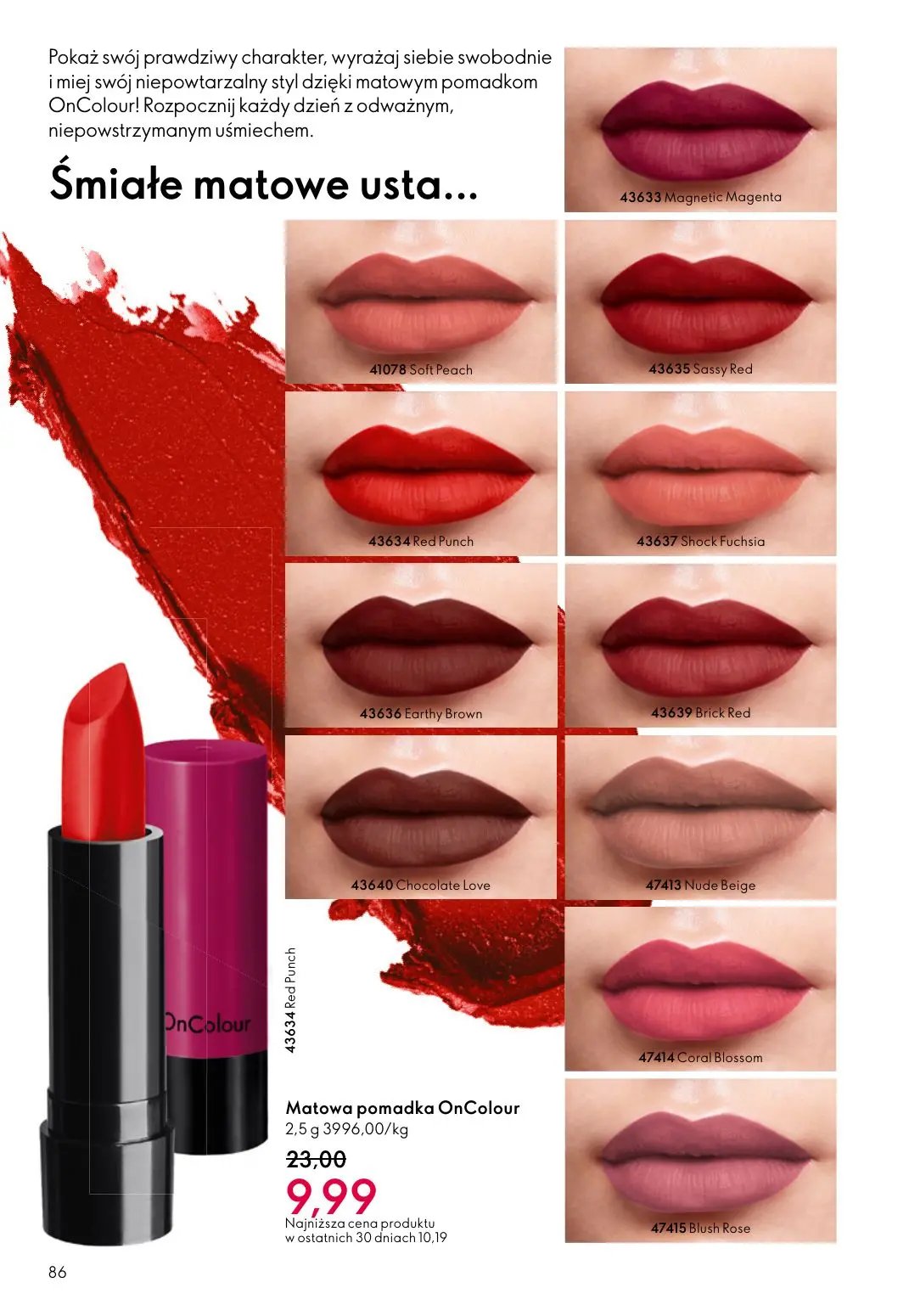 gazetka promocyjna ORIFLAME Ta sama miłość do rzęs - Strona 86