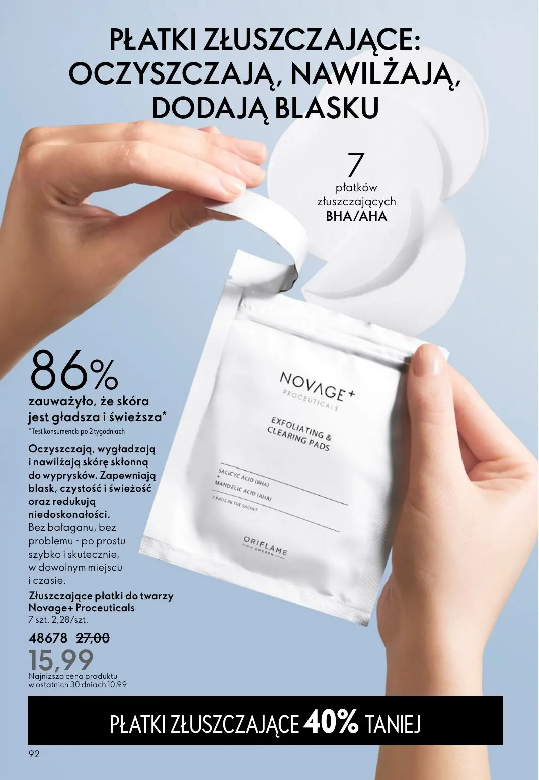 gazetka promocyjna ORIFLAME Ta sama miłość do rzęs - Strona 92