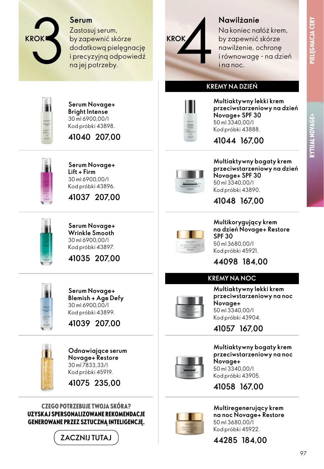 gazetka promocyjna ORIFLAME Ta sama miłość do rzęs - Strona 97