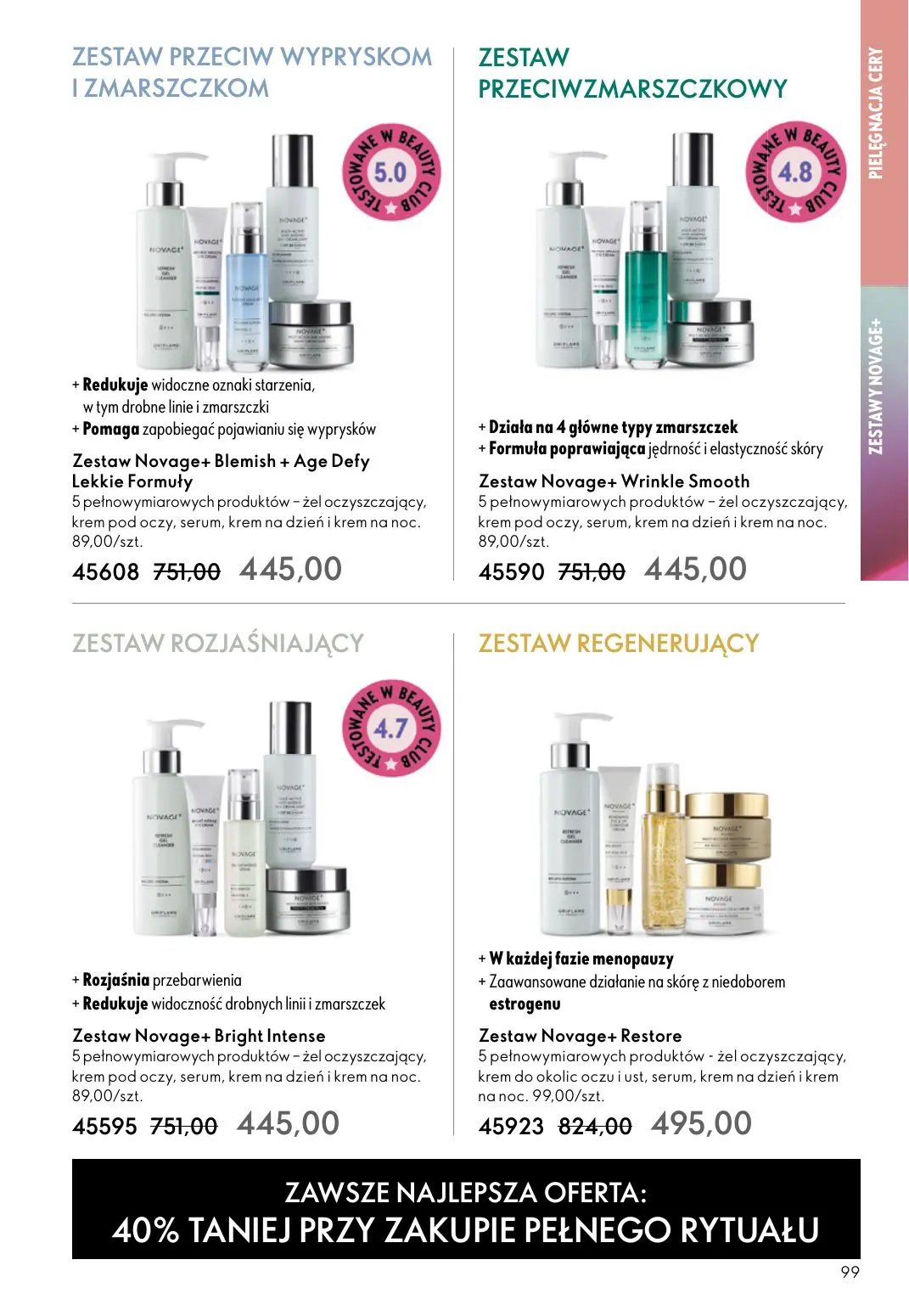 gazetka promocyjna ORIFLAME Ta sama miłość do rzęs - Strona 99