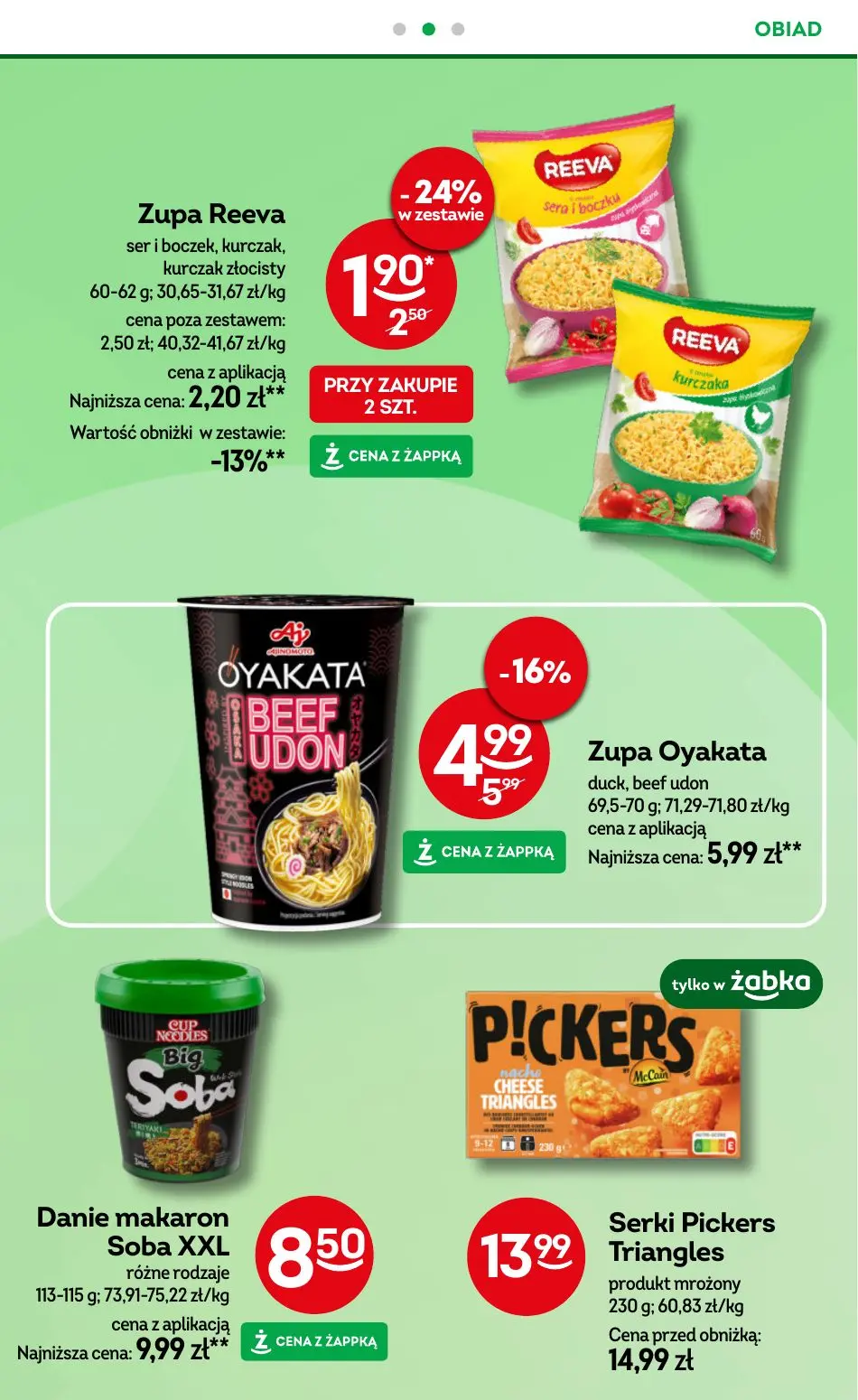 gazetka promocyjna Żabka Obiady czwartkowe - Strona 48