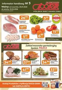 Gazetka promocyjna Społem Częstochowa, ważna od 2026-01-29 do 2026-02-10.