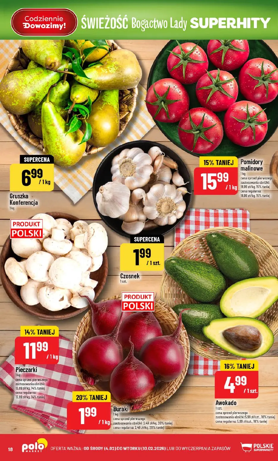 gazetka promocyjna POLOmarket Do POLO po świeżość - Strona 18