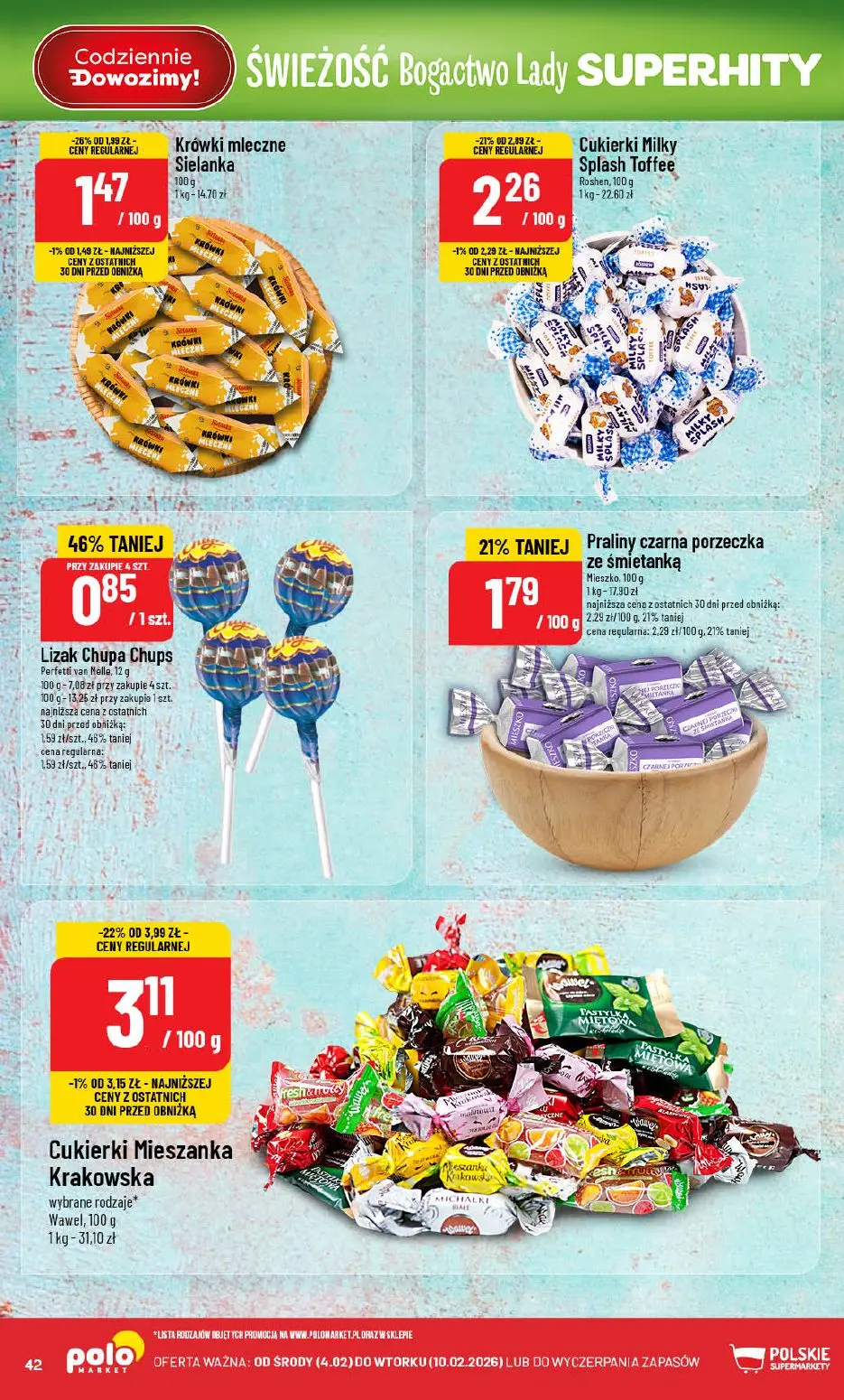 gazetka promocyjna POLOmarket Do POLO po świeżość - Strona 42