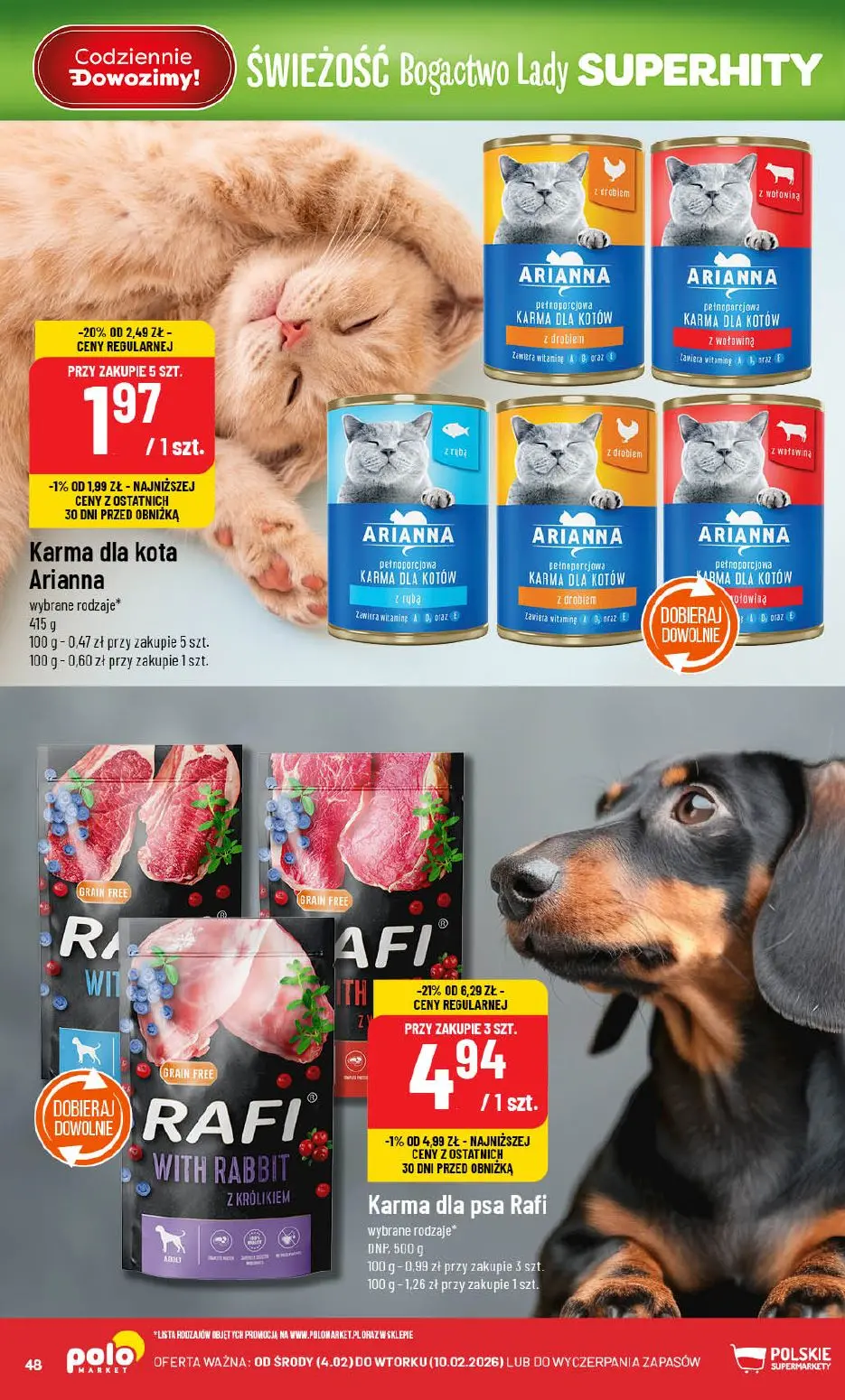 gazetka promocyjna POLOmarket Do POLO po świeżość - Strona 48