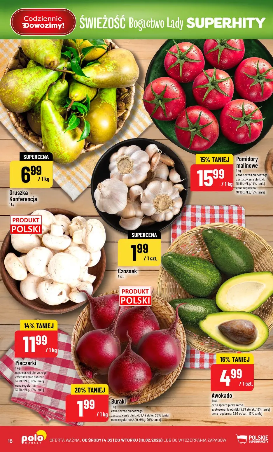 gazetka promocyjna POLOmarket Do POLO po świeżość - Strona 18