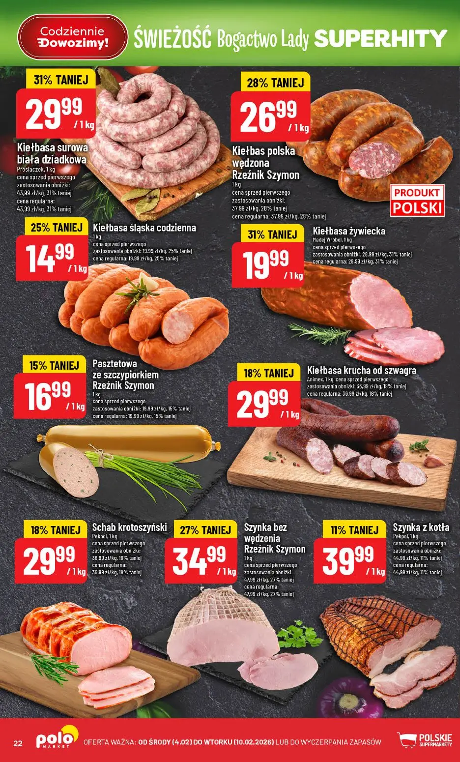 gazetka promocyjna POLOmarket Do POLO po świeżość - Strona 22