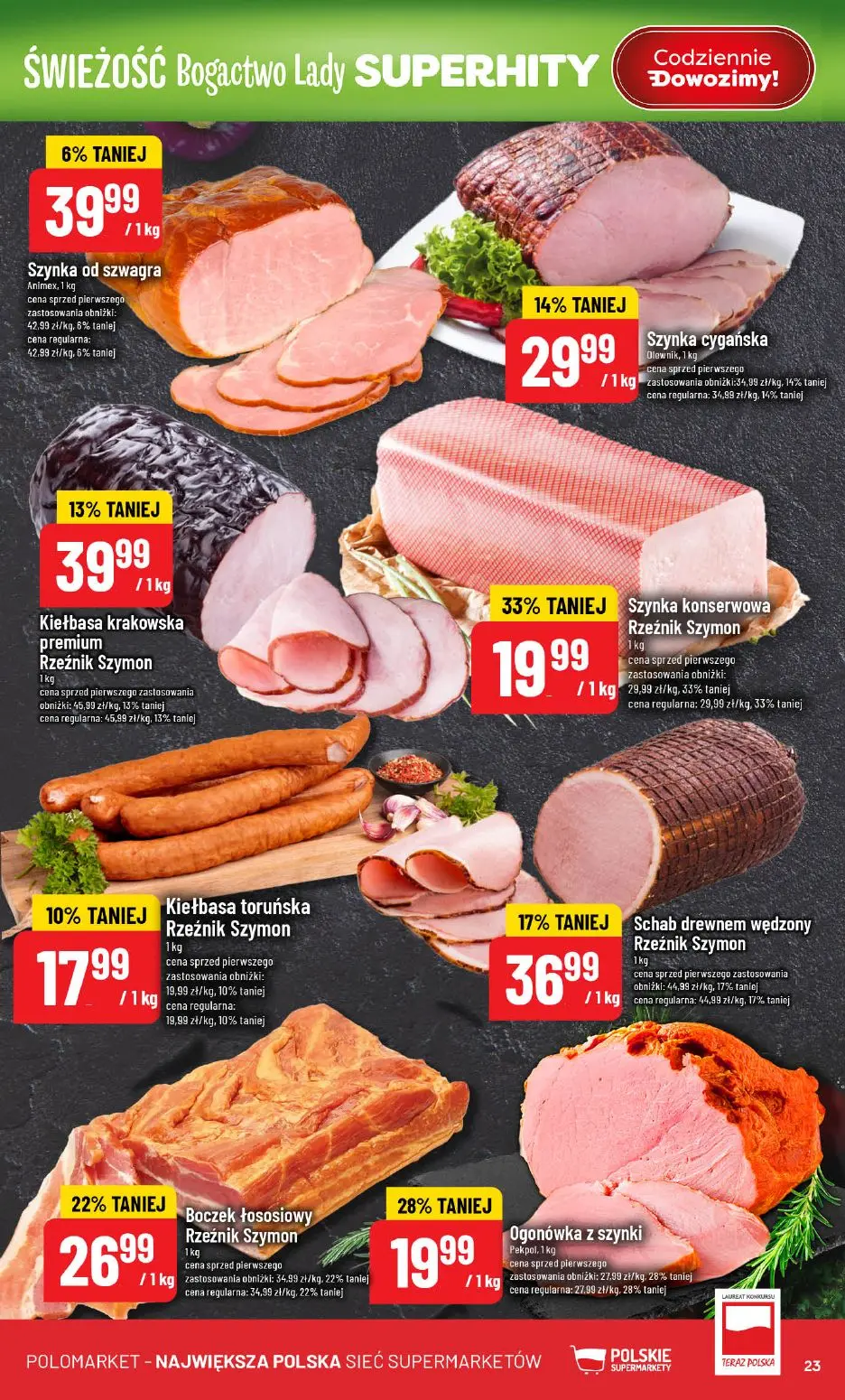 gazetka promocyjna POLOmarket Do POLO po świeżość - Strona 23