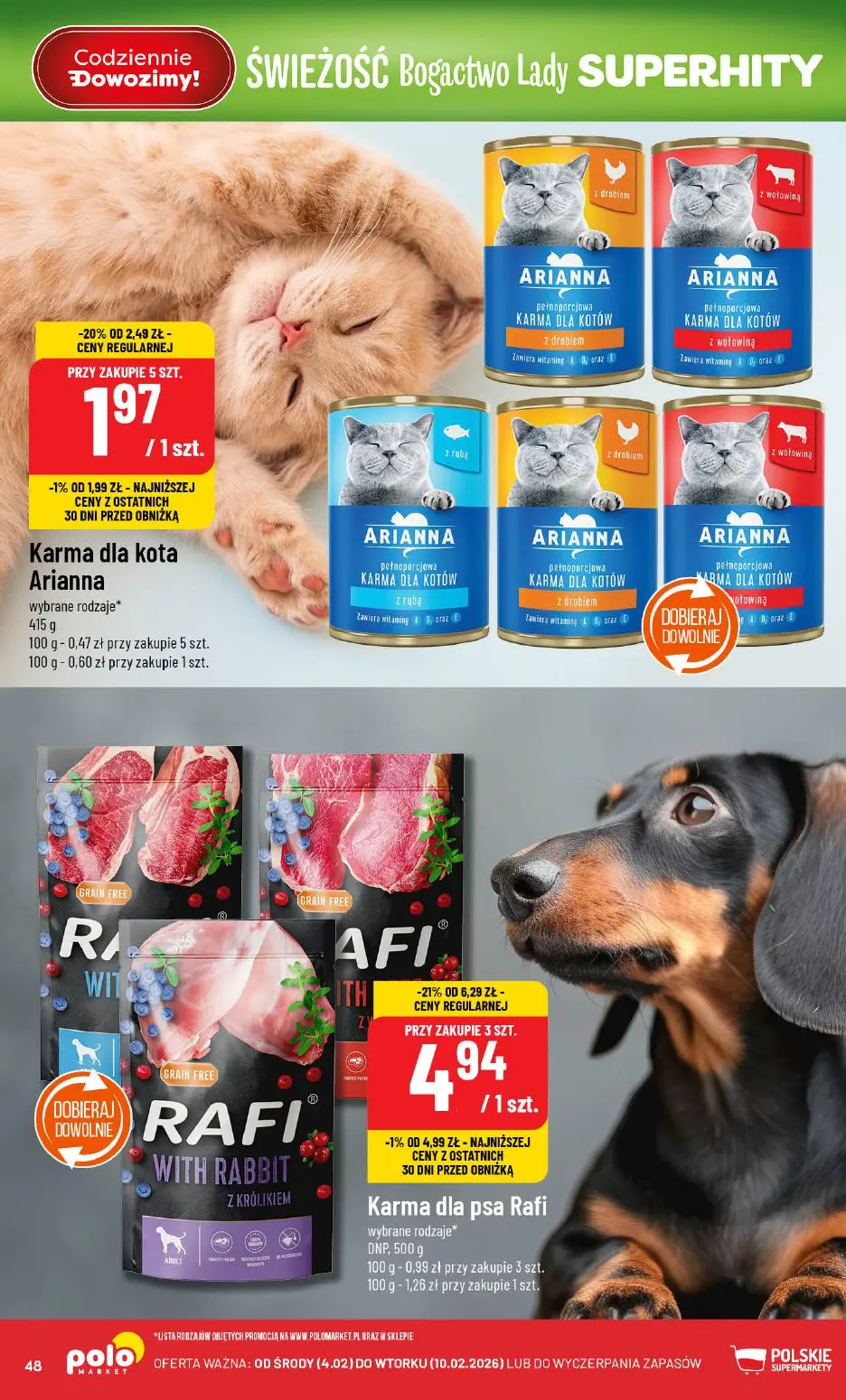 gazetka promocyjna POLOmarket Do POLO po świeżość - Strona 48