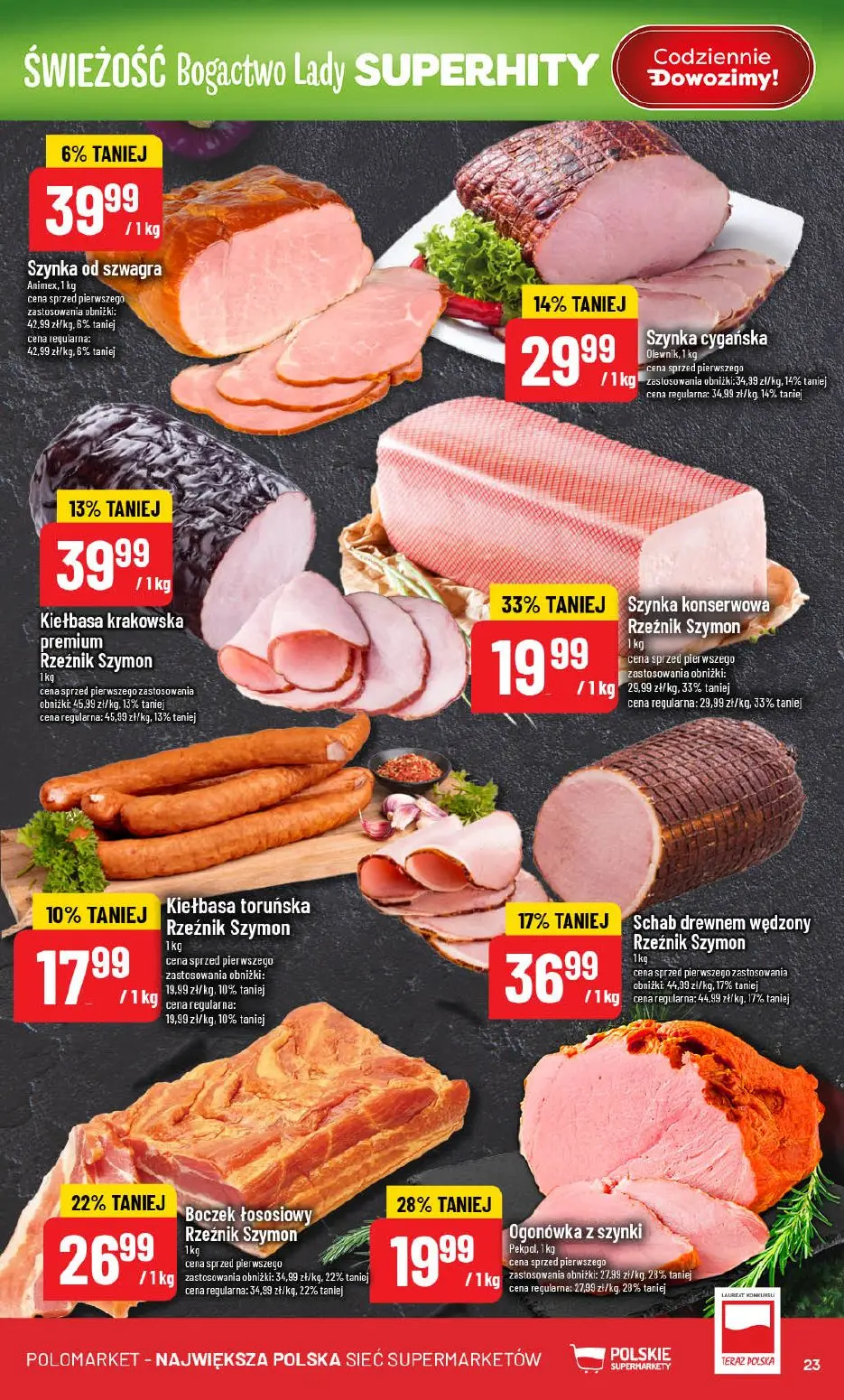 gazetka promocyjna POLOmarket Do POLO po świeżość - Strona 23