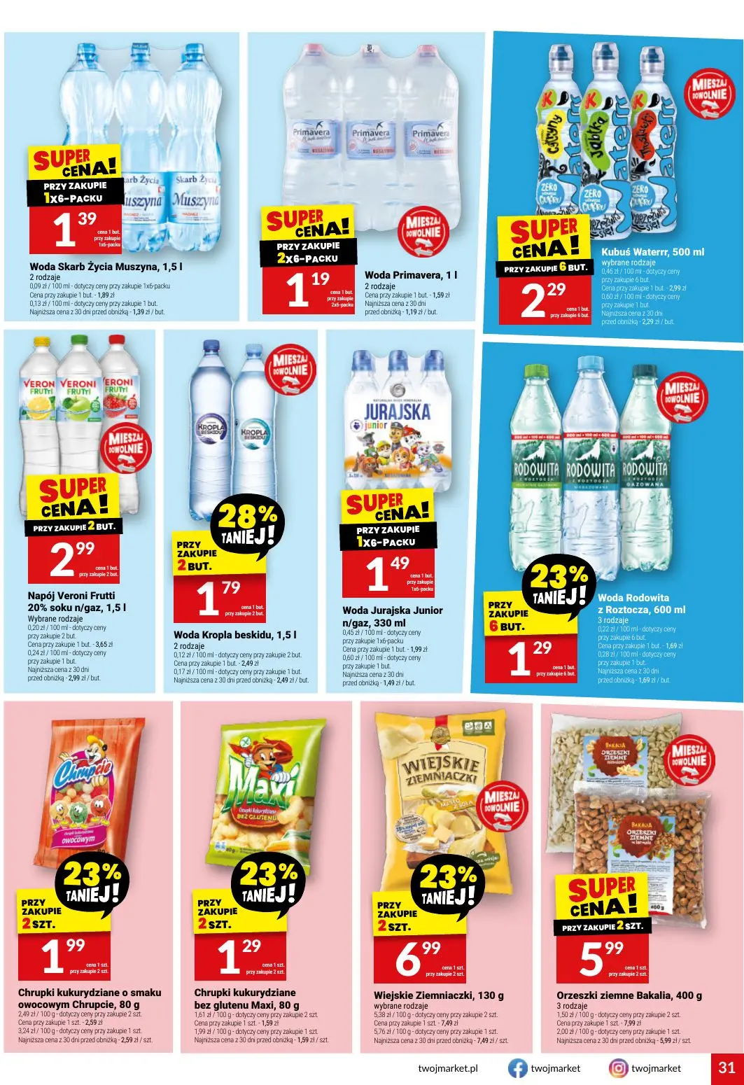 gazetka promocyjna Twój Market Włącz promocje - Strona 31