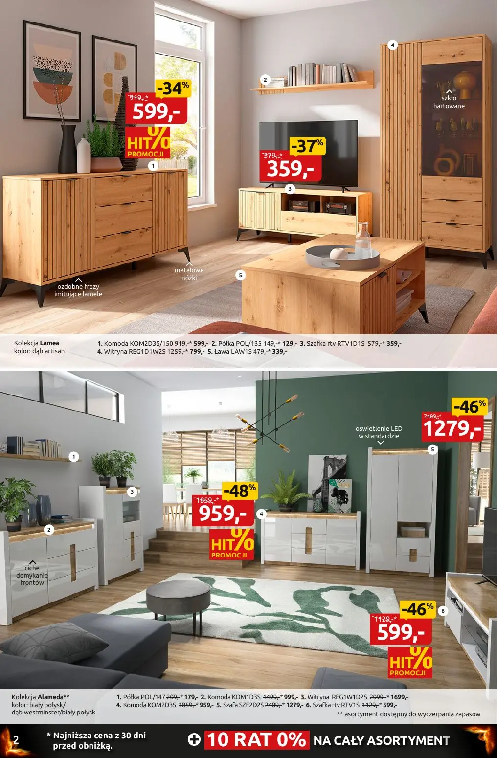 gazetka promocyjna Black Red White Rozgrzewamy okazjami do -50% - Strona 2