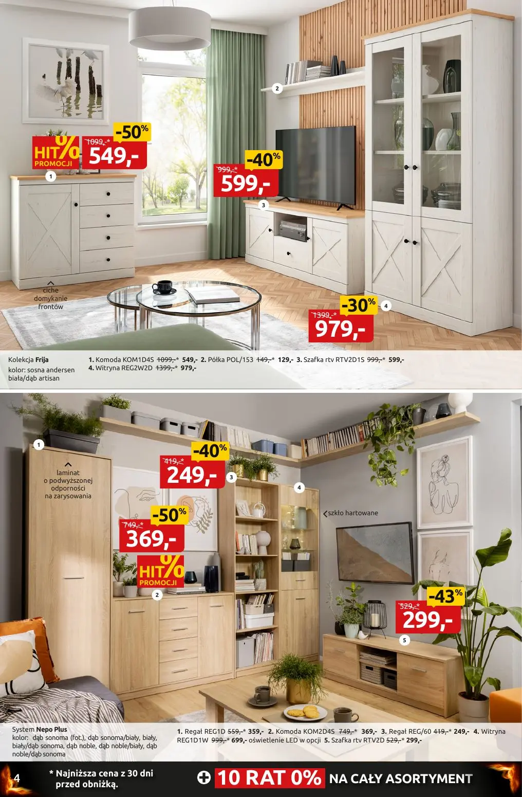 gazetka promocyjna Black Red White Rozgrzewamy okazjami do -50% - Strona 4