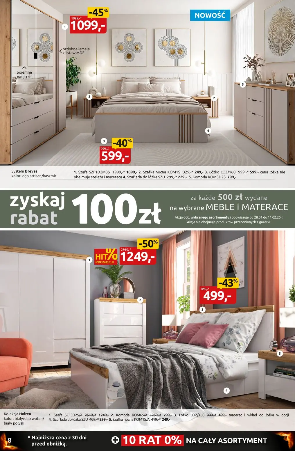 gazetka promocyjna Black Red White Rozgrzewamy okazjami do -50% - Strona 8