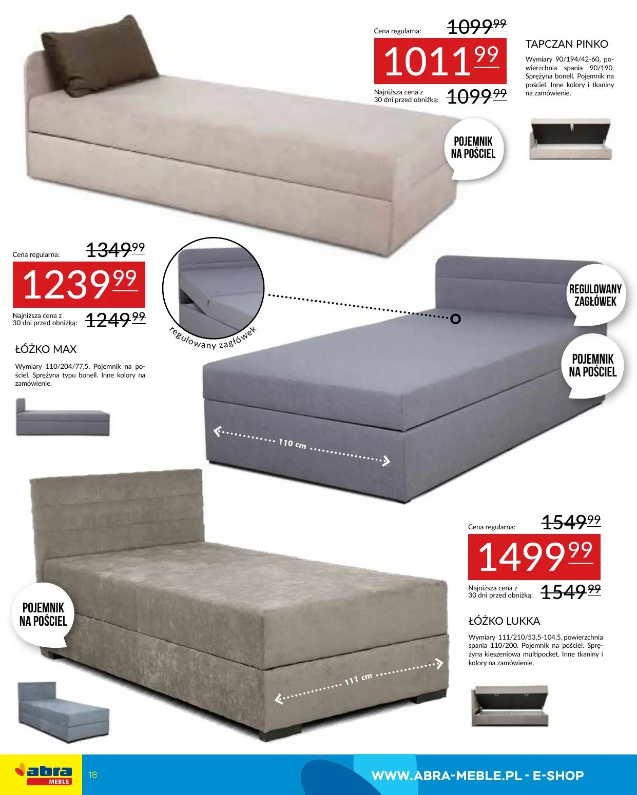 gazetka promocyjna abra meble Moc promocji - Strona 18