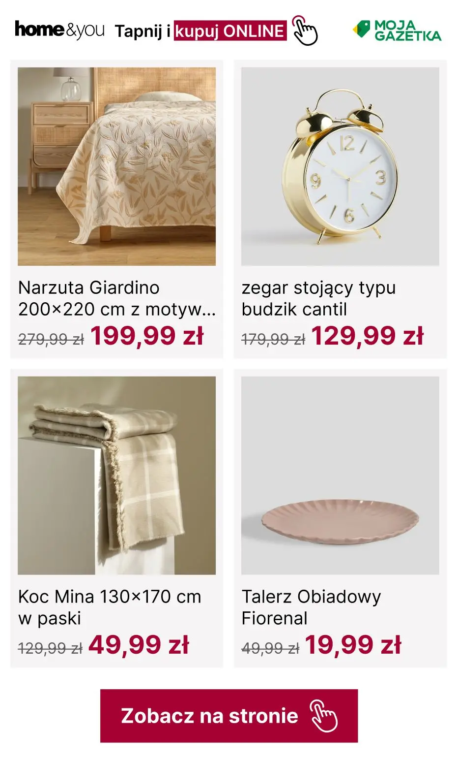 gazetka promocyjna home&you Wyprzedaż do -90% - Strona 2