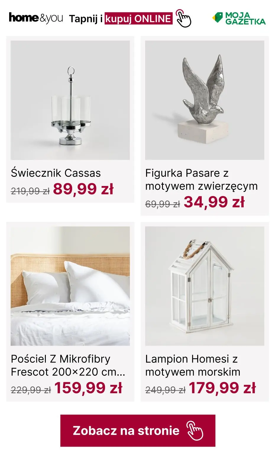 gazetka promocyjna home&you Wyprzedaż do -90% - Strona 6