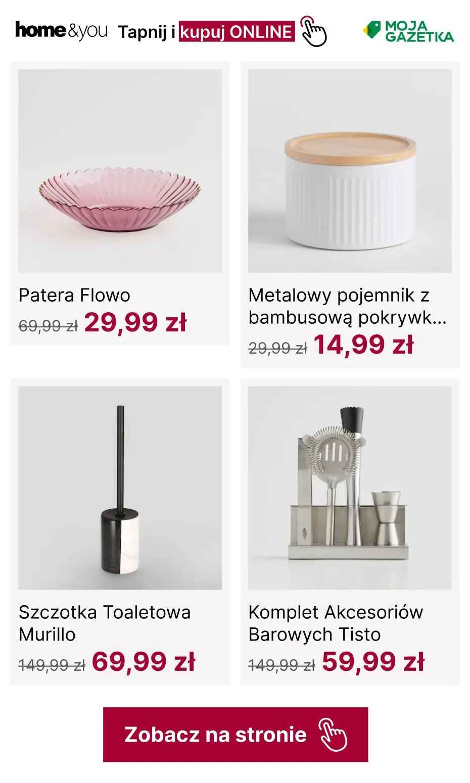 gazetka promocyjna home&you Wyprzedaż do -90% - Strona 9