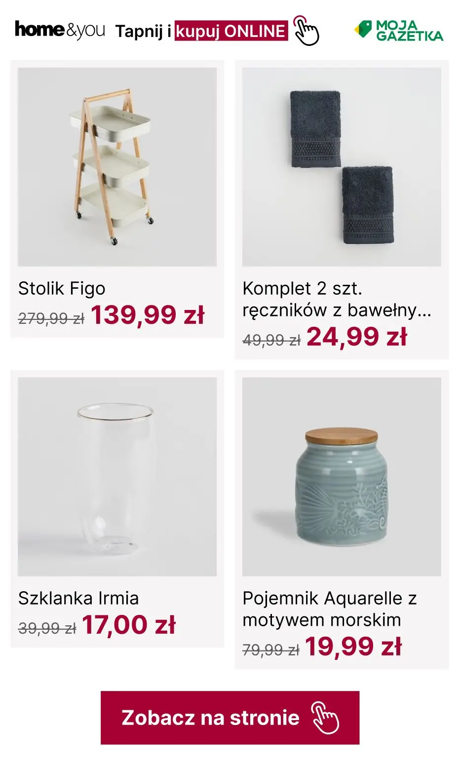 gazetka promocyjna home&you Wyprzedaż do -90% - Strona 10