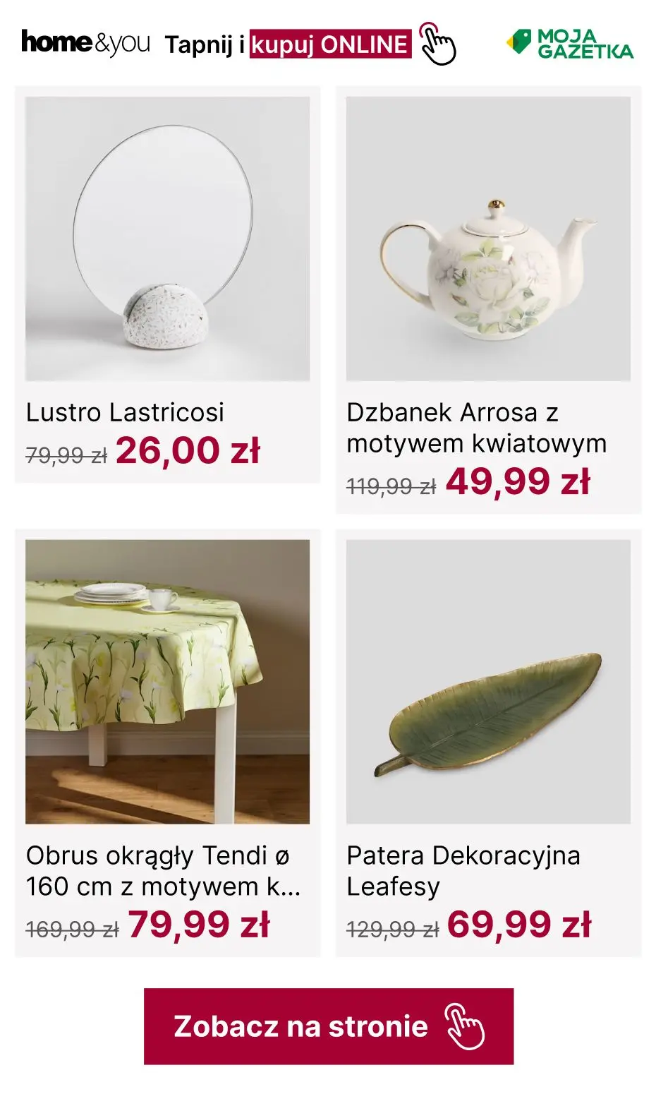 gazetka promocyjna home&you Wyprzedaż do -90% - Strona 11
