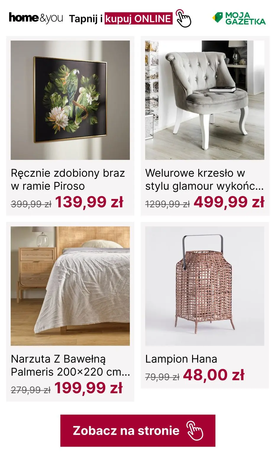 gazetka promocyjna home&you Wyprzedaż do -90% - Strona 12