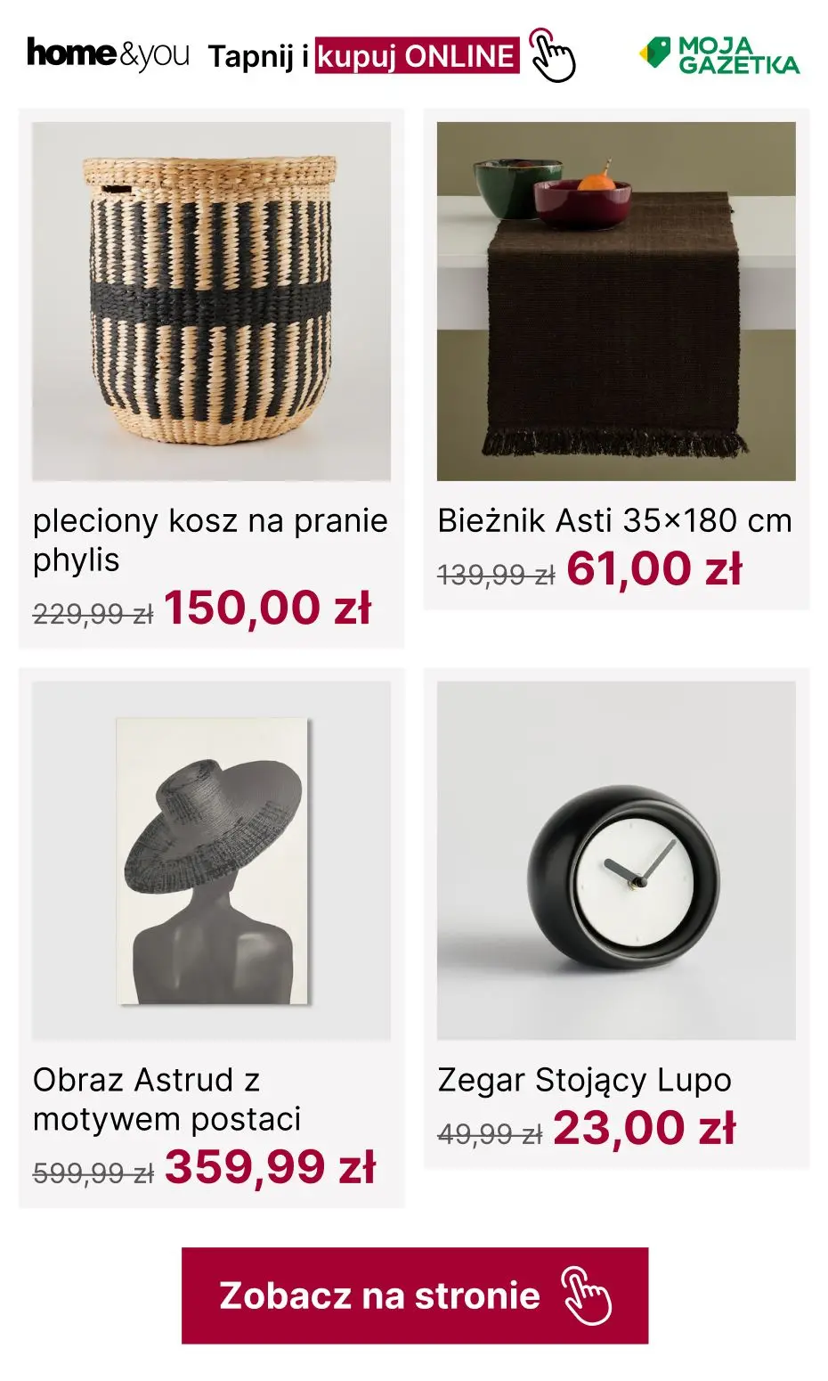 gazetka promocyjna home&you Wyprzedaż do -90% - Strona 14