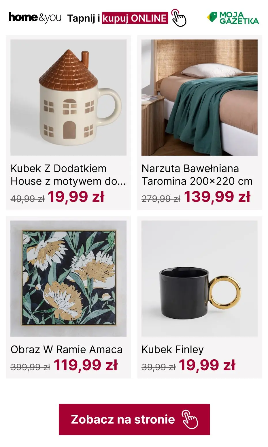 gazetka promocyjna home&you Wyprzedaż do -90% - Strona 15