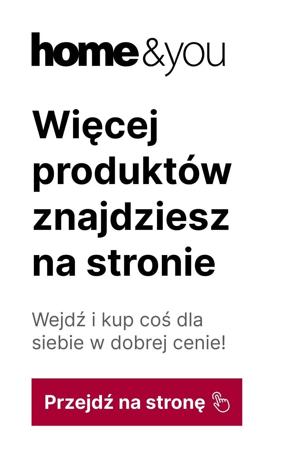 gazetka promocyjna home&you Wyprzedaż do -90% - Strona 18