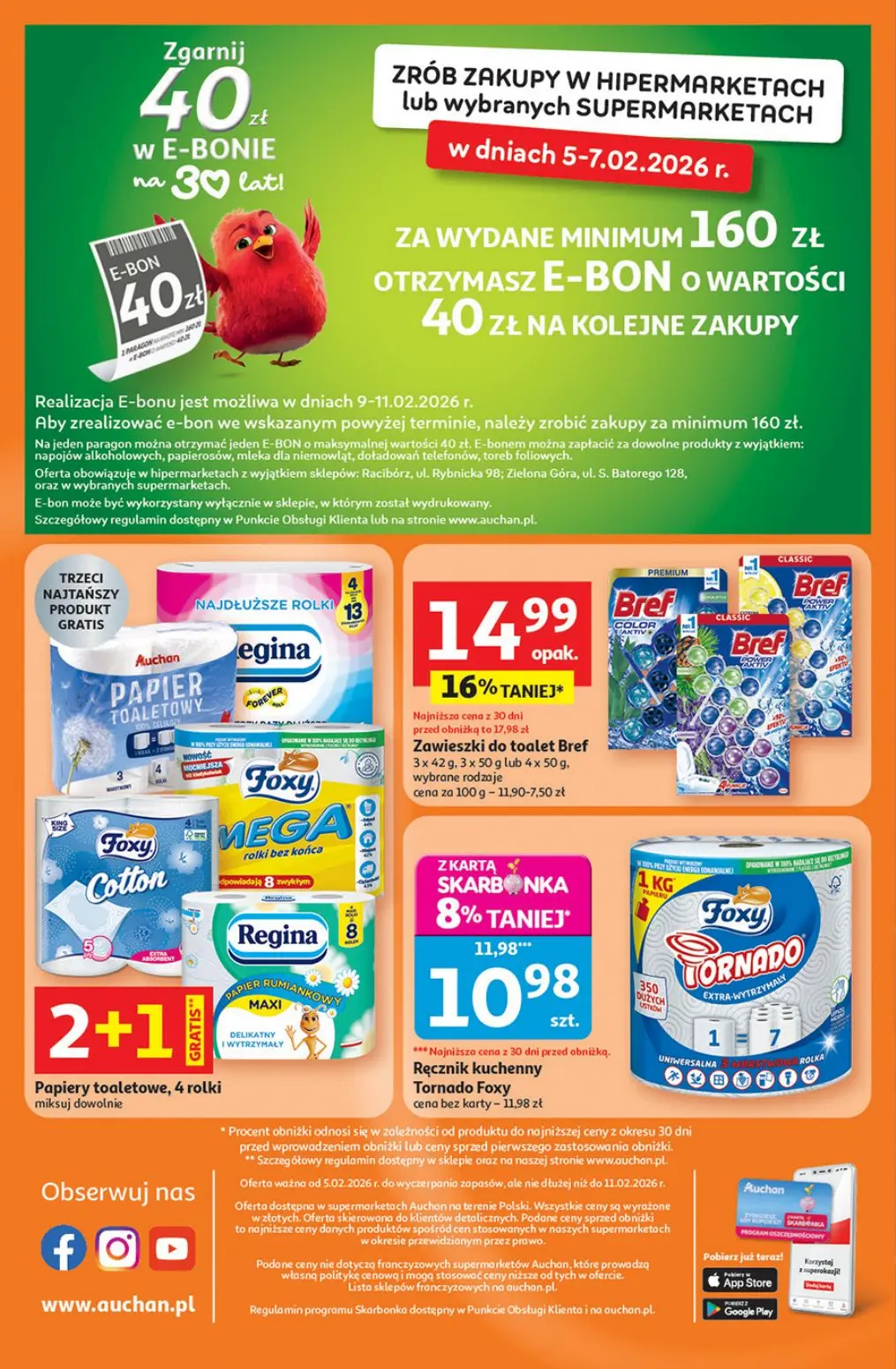 gazetka promocyjna Auchan Supermarket Mniej latania, więcej kochania - Strona 8