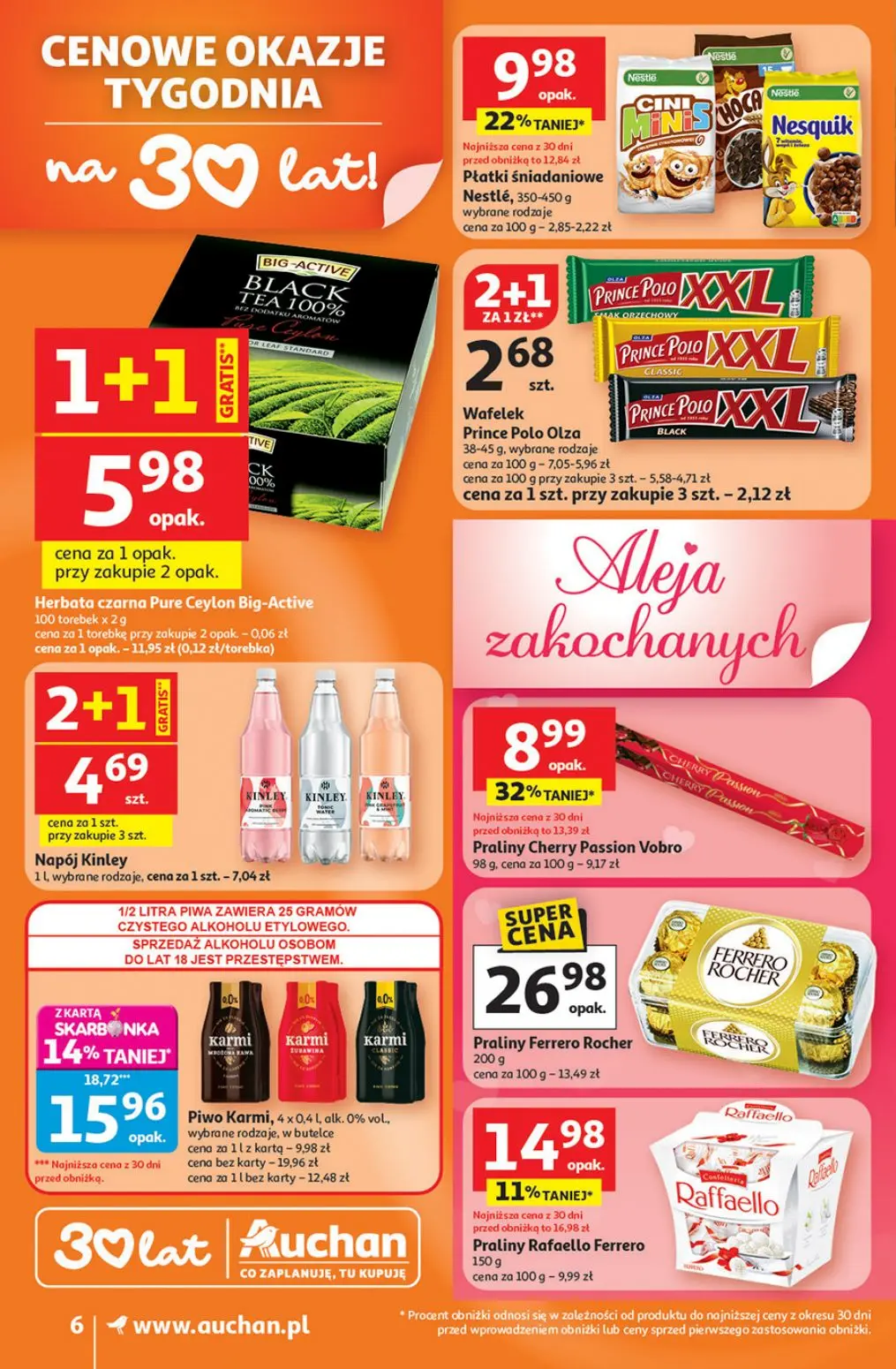 gazetka promocyjna Auchan Supermarket Mniej latania więcej kochania - Strona 6