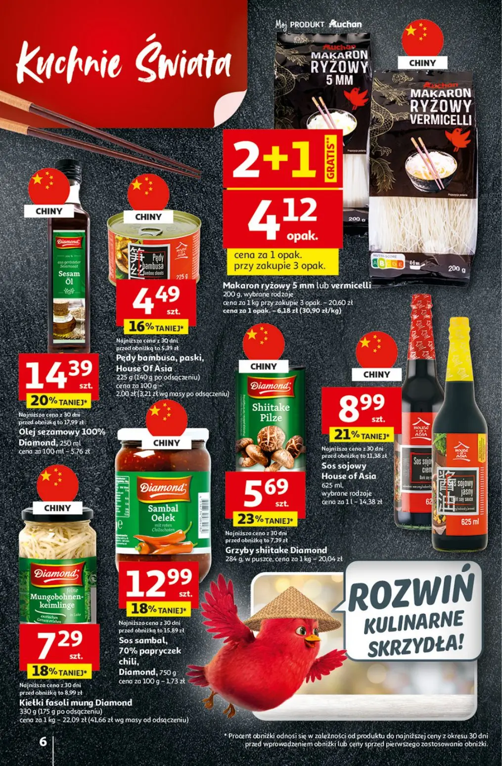 gazetka promocyjna Auchan Mniej latania więcej kochania - Strona 6