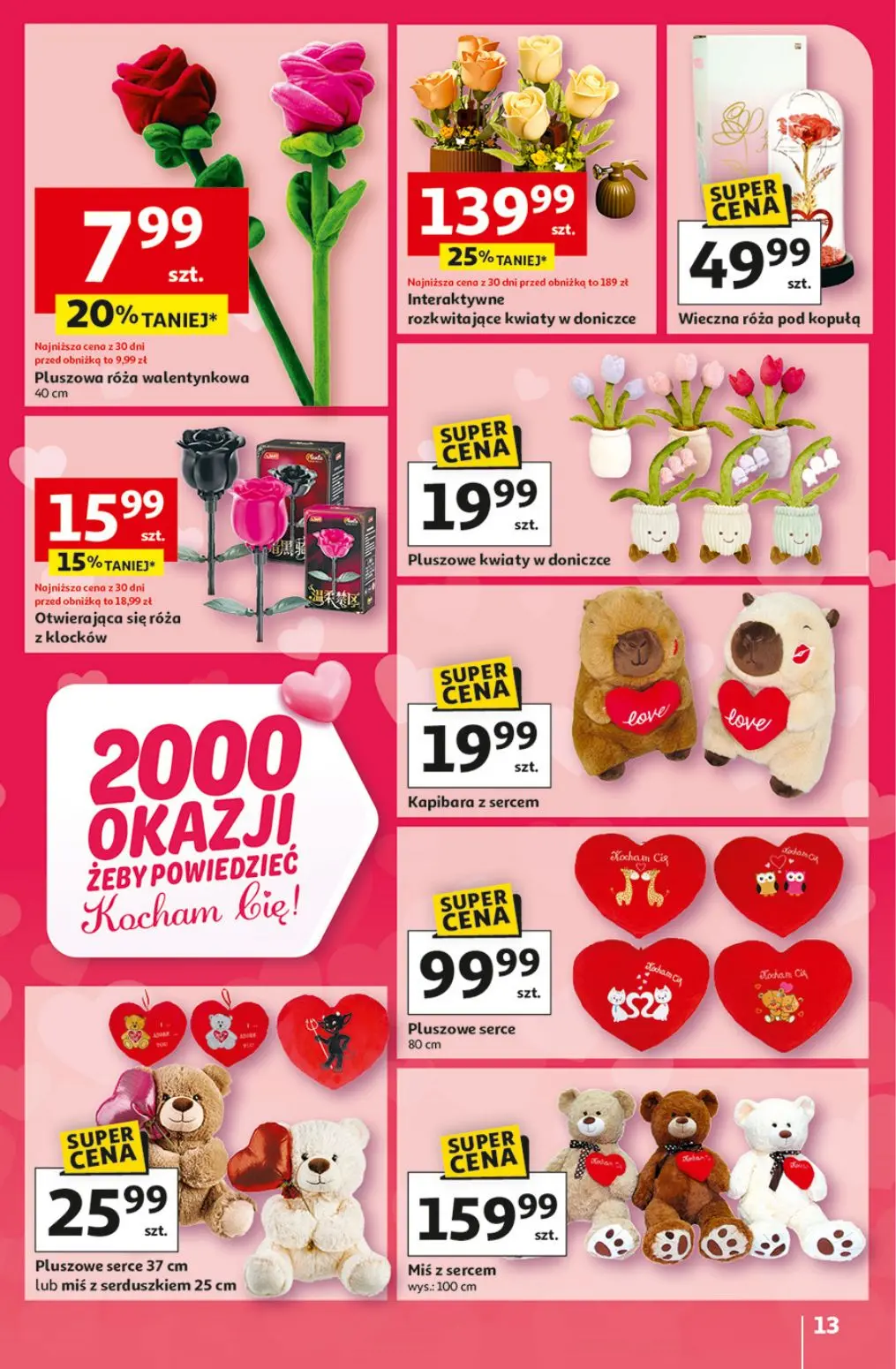 gazetka promocyjna Auchan Mniej latania więcej kochania - Strona 13