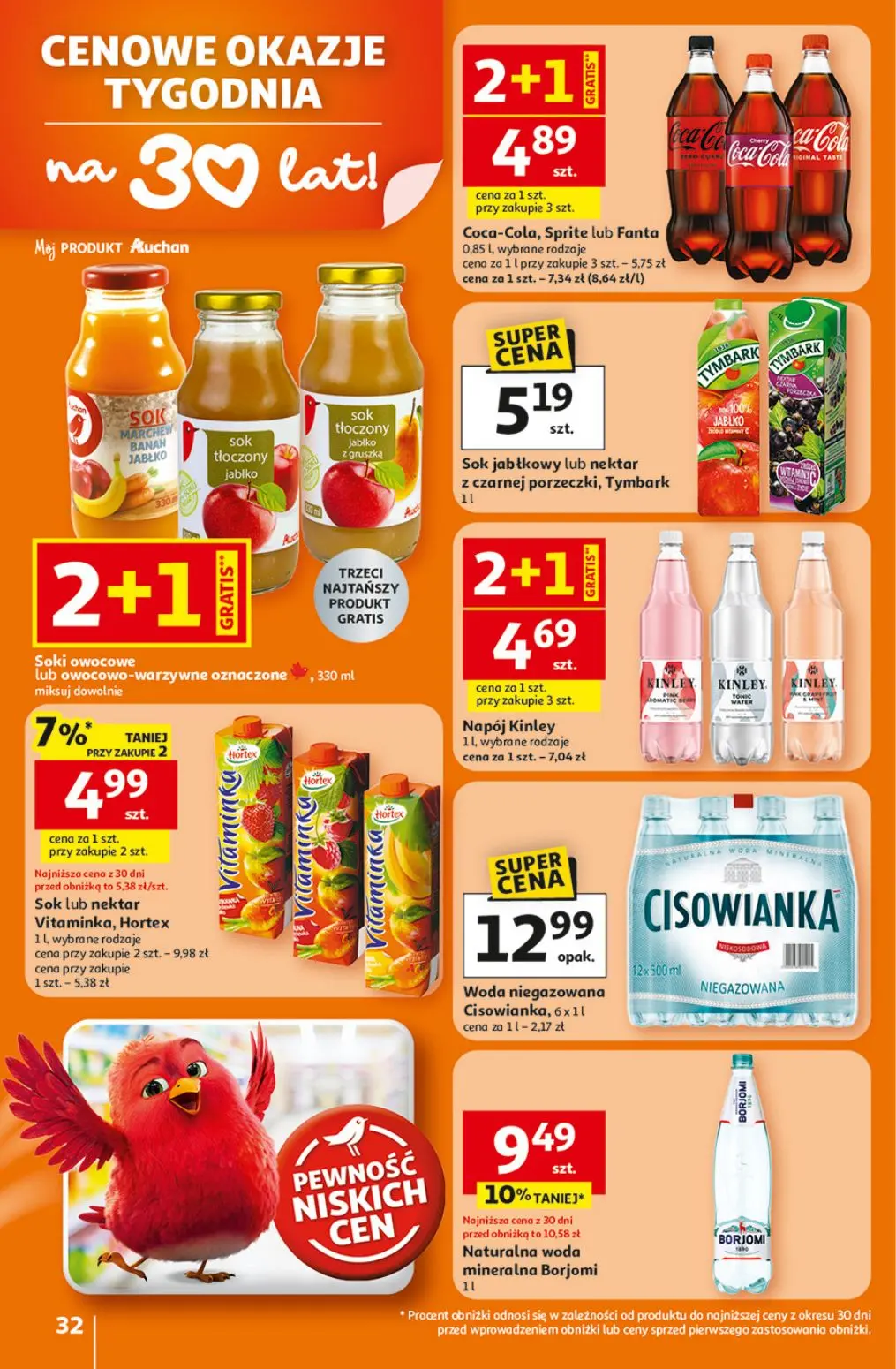 gazetka promocyjna Auchan Mniej latania więcej kochania - Strona 32