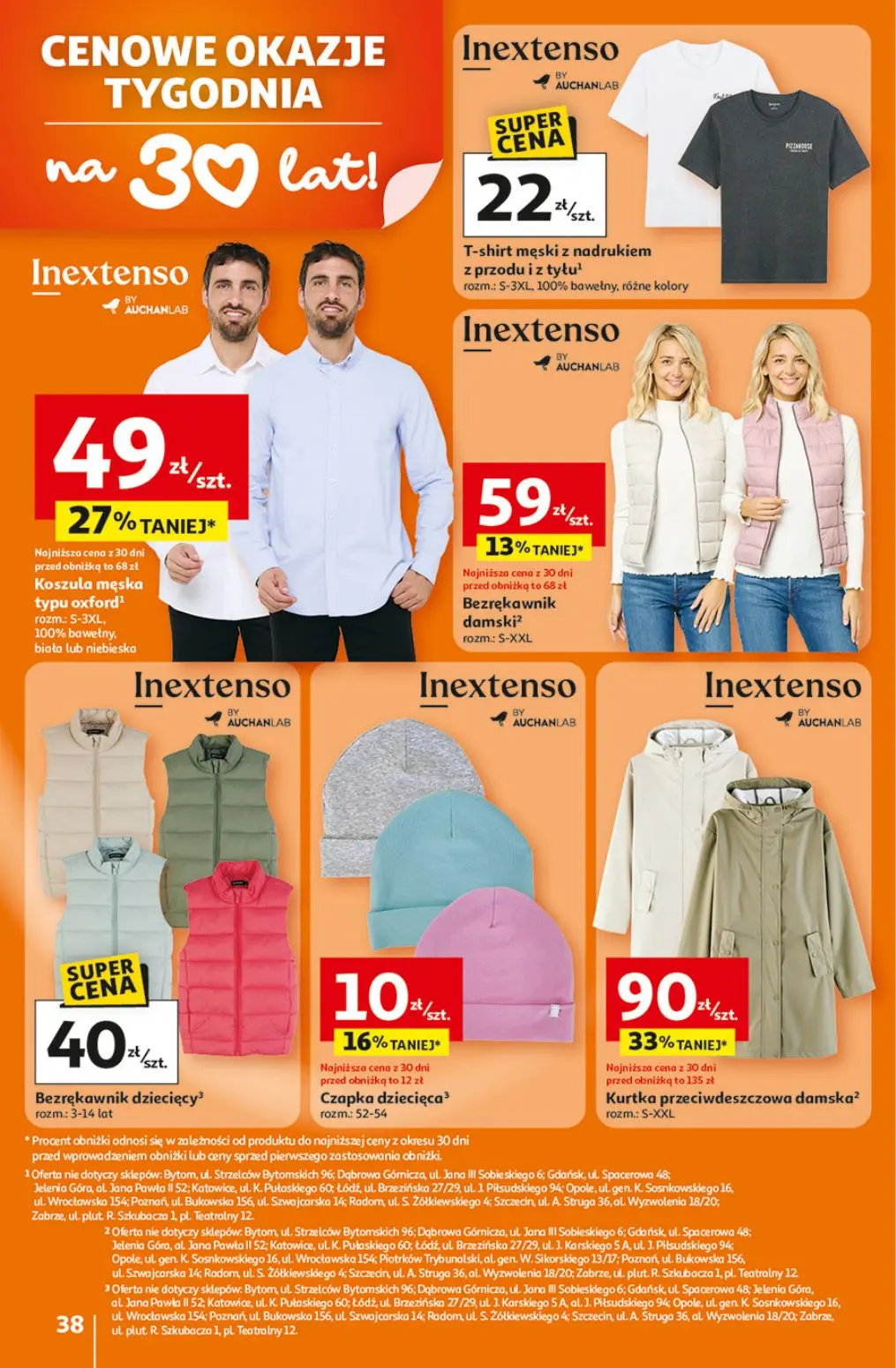 gazetka promocyjna Auchan Mniej latania więcej kochania - Strona 38
