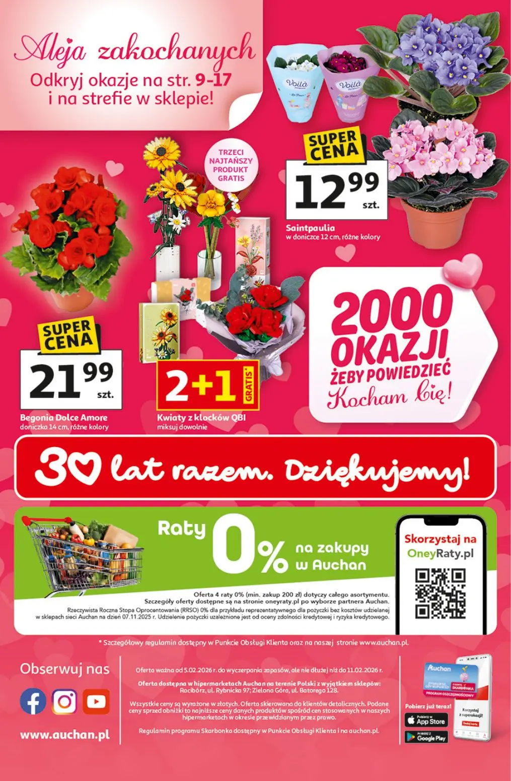 gazetka promocyjna Auchan Mniej latania więcej kochania - Strona 45
