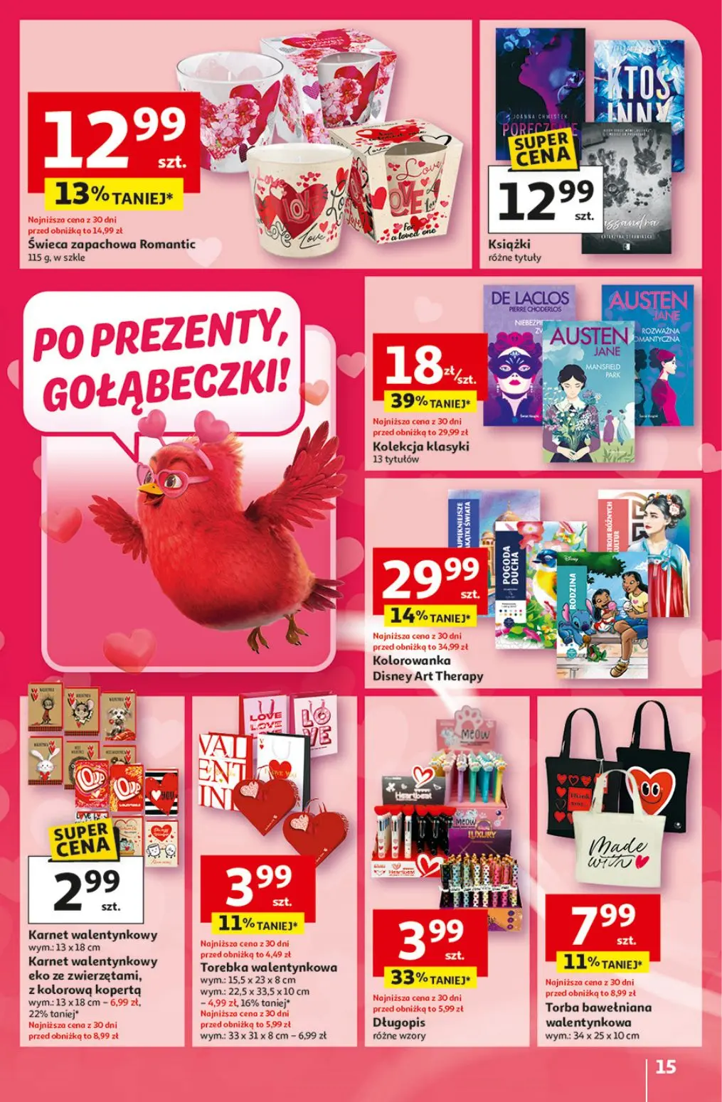 gazetka promocyjna Auchan Mniej latania, więcej kochania - Strona 15