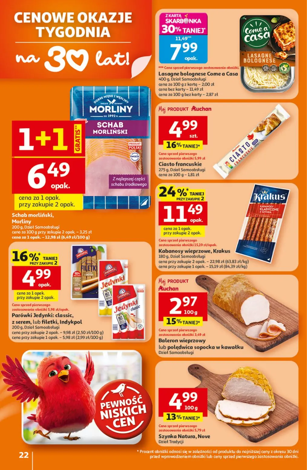 gazetka promocyjna Auchan Mniej latania, więcej kochania - Strona 22