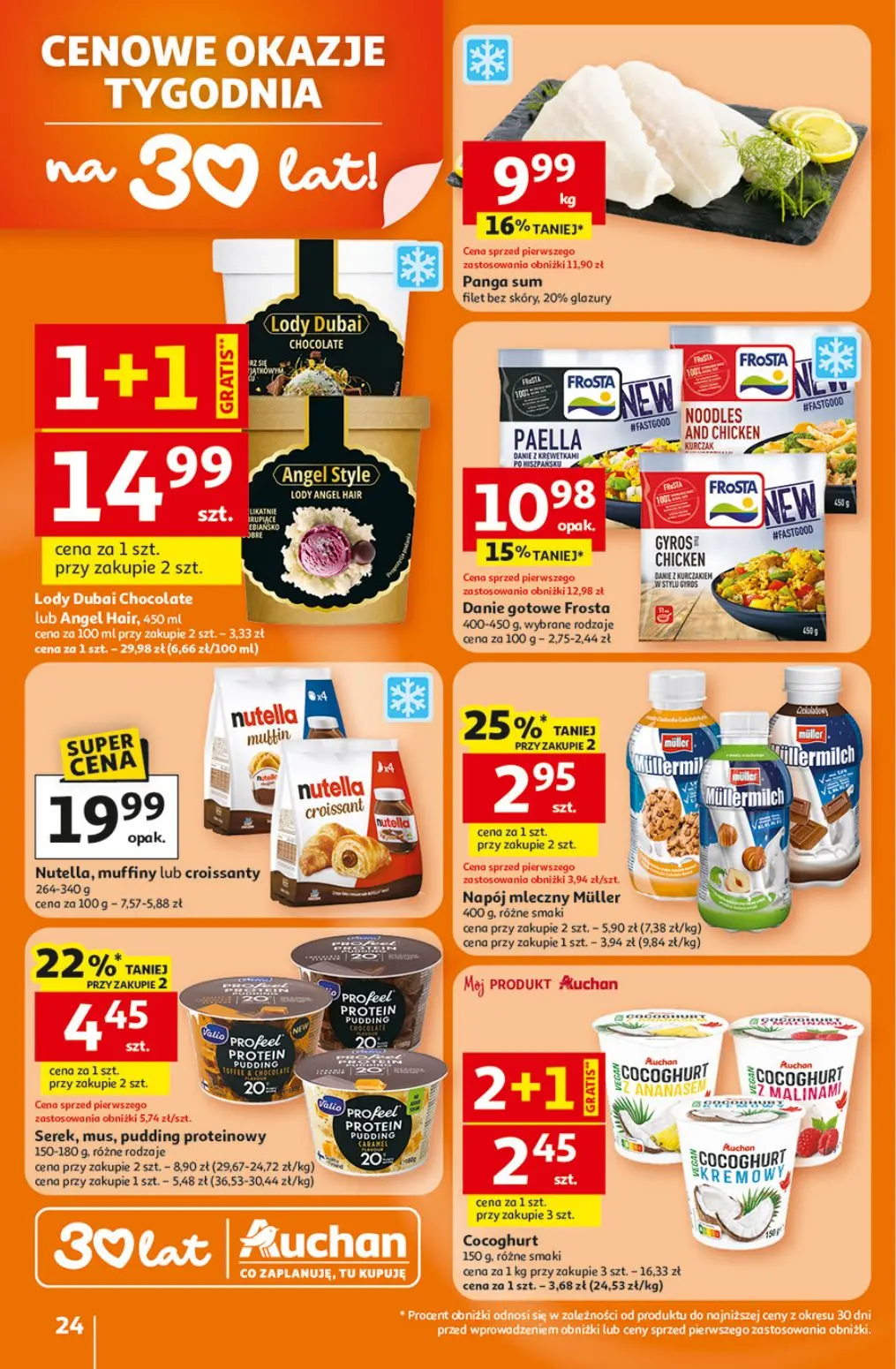 gazetka promocyjna Auchan Mniej latania, więcej kochania - Strona 24
